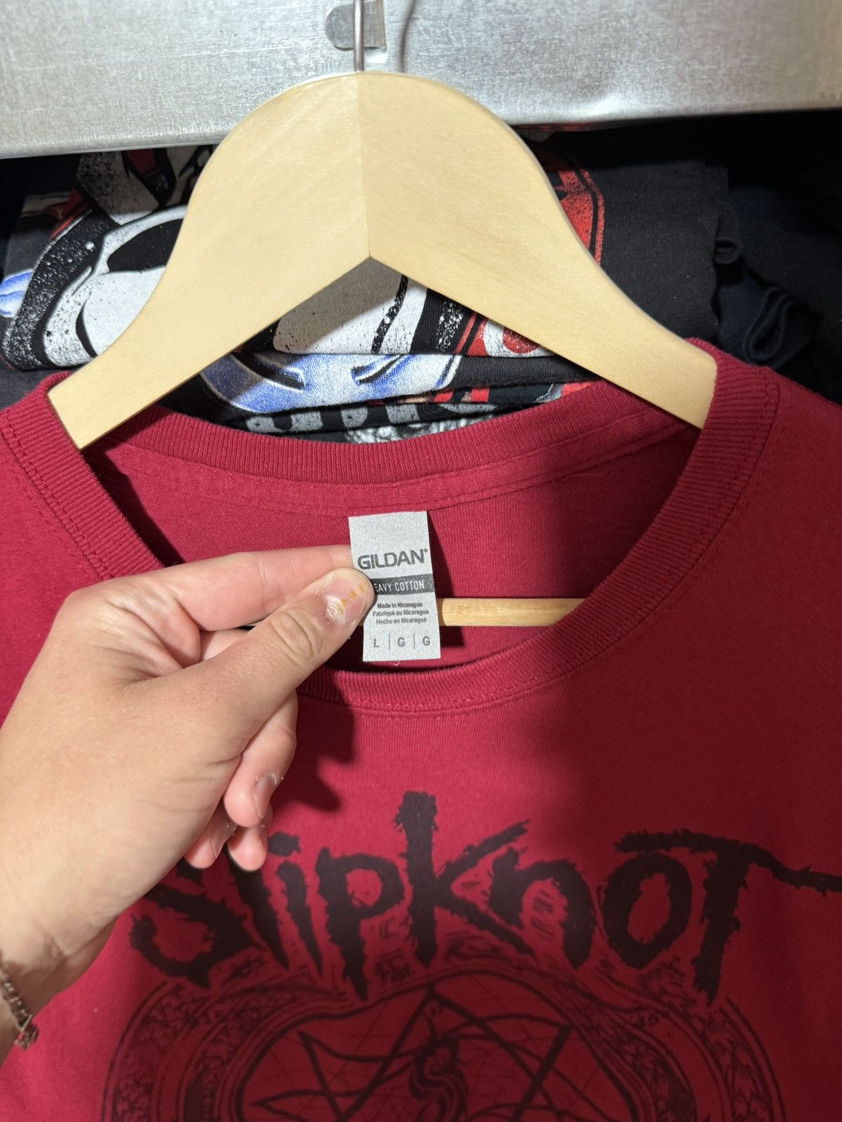 Band Tees Vintage 2016 Slipknot All Hope Is Gone Rock T-Shirt Y2K Hype Size US L / EU 52-54 / 3 - 5 Thumbnail