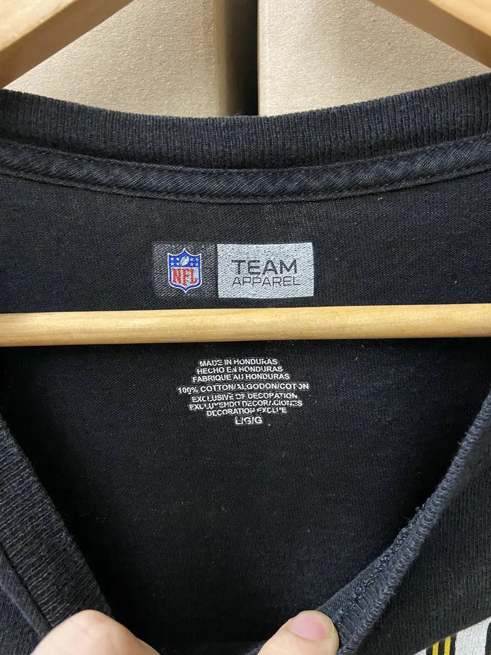 NFL VINTAGE PITTSBURG STEELERS Y2K FADED TEE JERSEY NY NFL SKATE Size US L / EU 52-54 / 3 - 10 Thumbnail