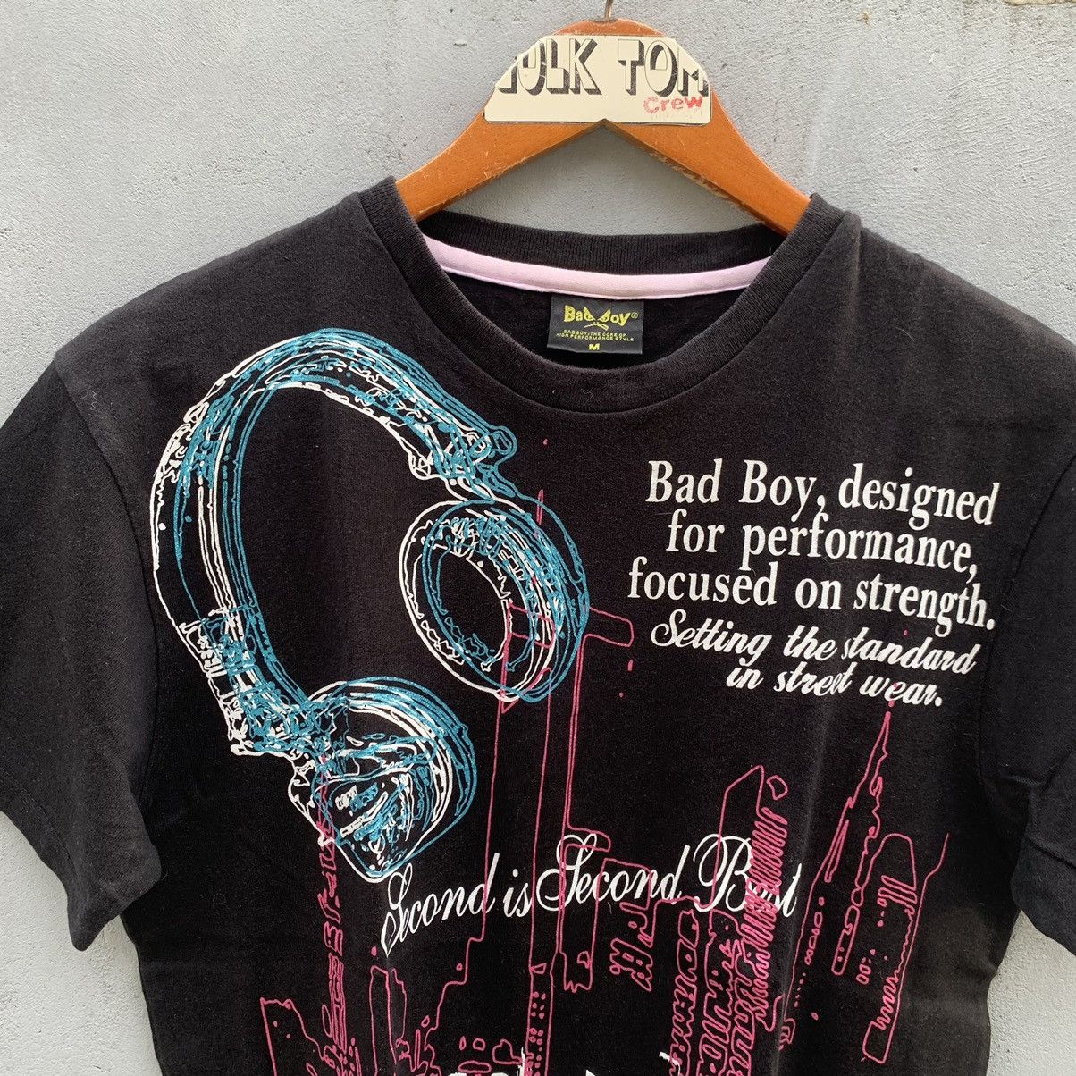Japanese Brand Vtg Bad Boy Poem Japanese Harajuku Style Size US M / EU 48-50 / 2 - 2 Thumbnail