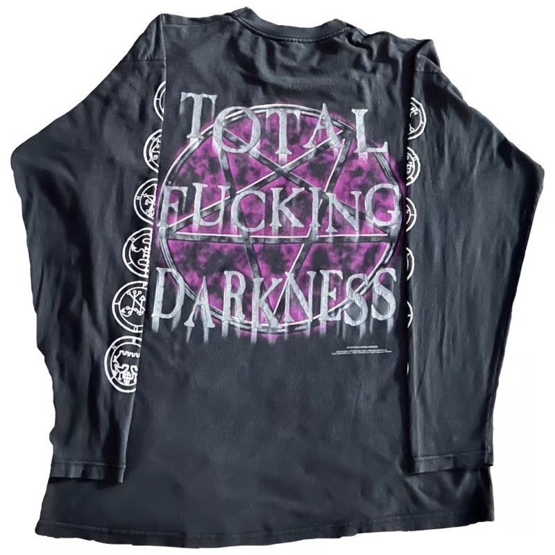 Vetements vetements “total fucking darkness” aw17 hoodie Size US XS / EU 42 / 0 - 11 Thumbnail