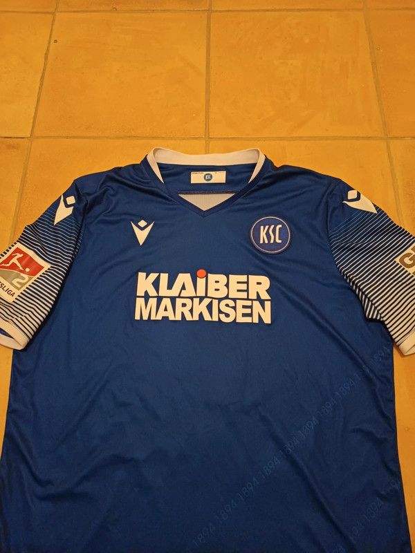 Macron Karlsruher 2019-20 home shirt Size US XL / EU 56 / 4 - 3 Thumbnail