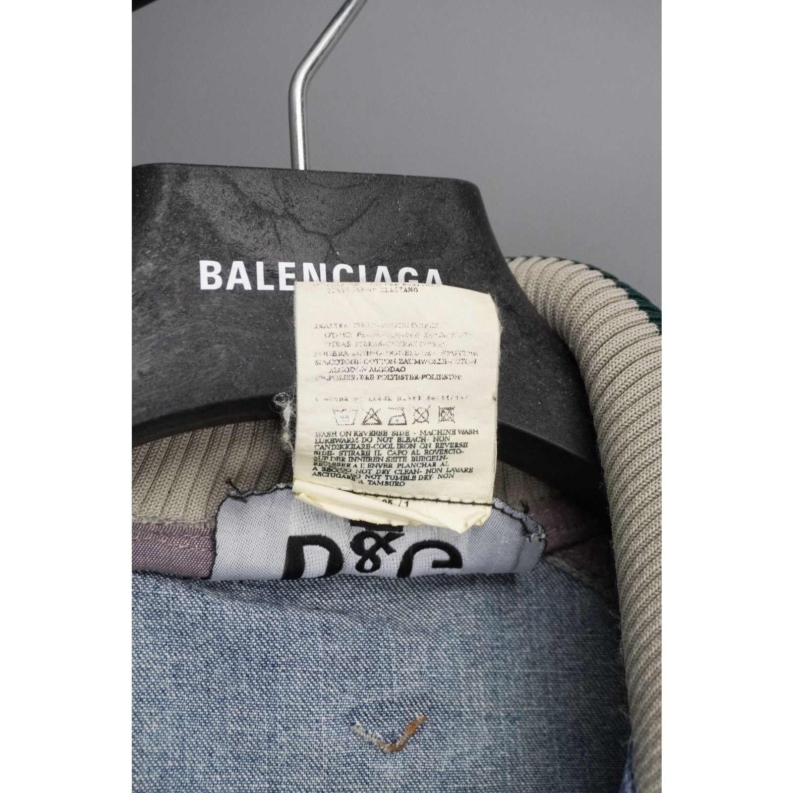 Dolce & Gabbana Vintage archive dolce gabbana big back dg logo denim jacket Size US M / EU 48-50 / 2 - 12 Thumbnail