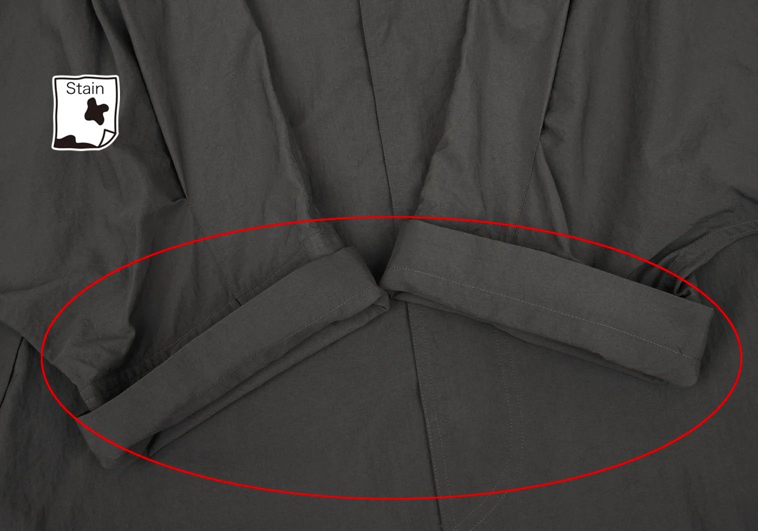 Issey Miyake Nylon Ikacoat in Gray, Size M Size US M / EU 48-50 / 2 - 8 Thumbnail