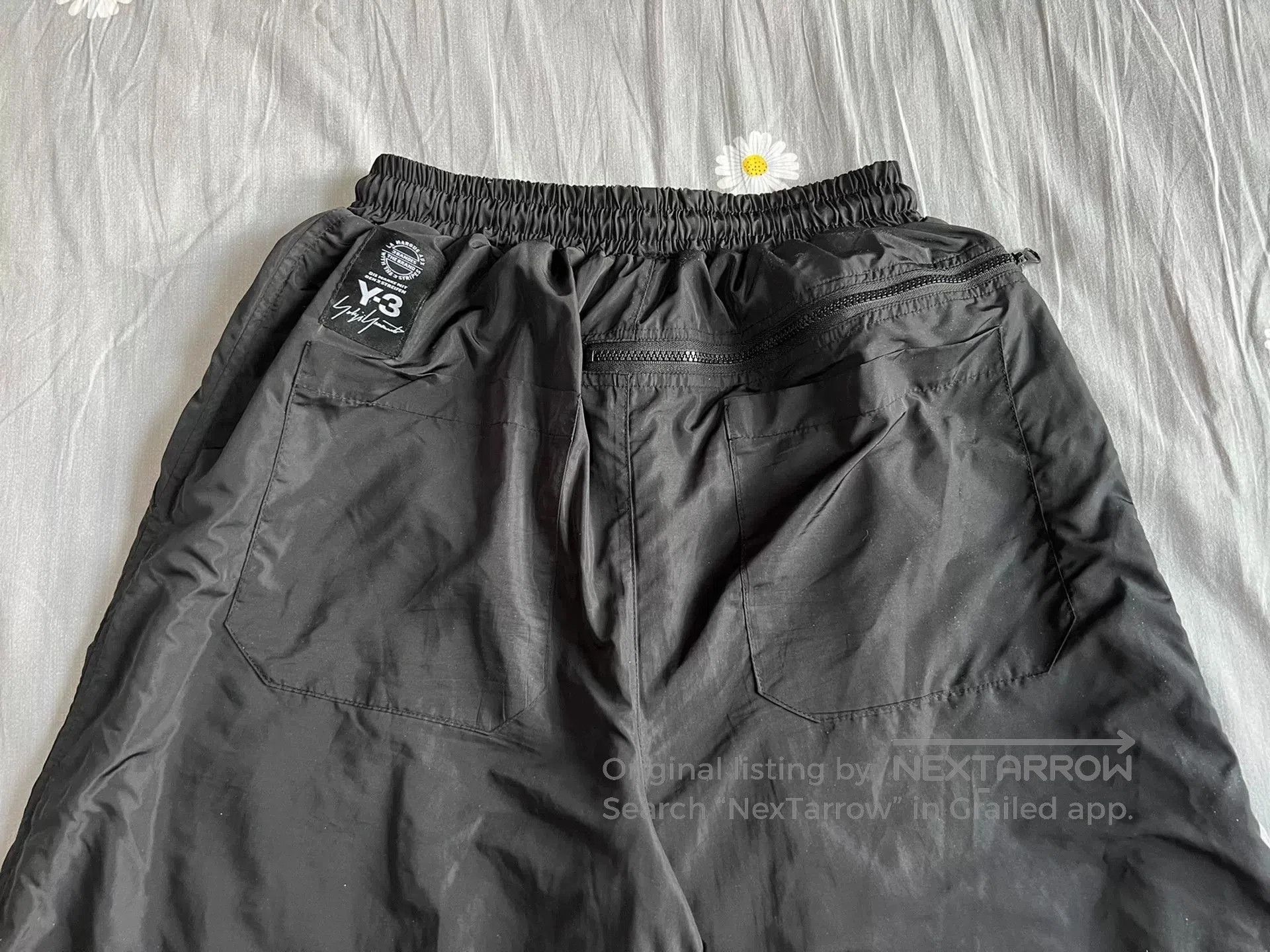 Y-3 Y-3 Men's Layered Tapered Sweatpants. Size US 28 / EU 44 - 4 Thumbnail