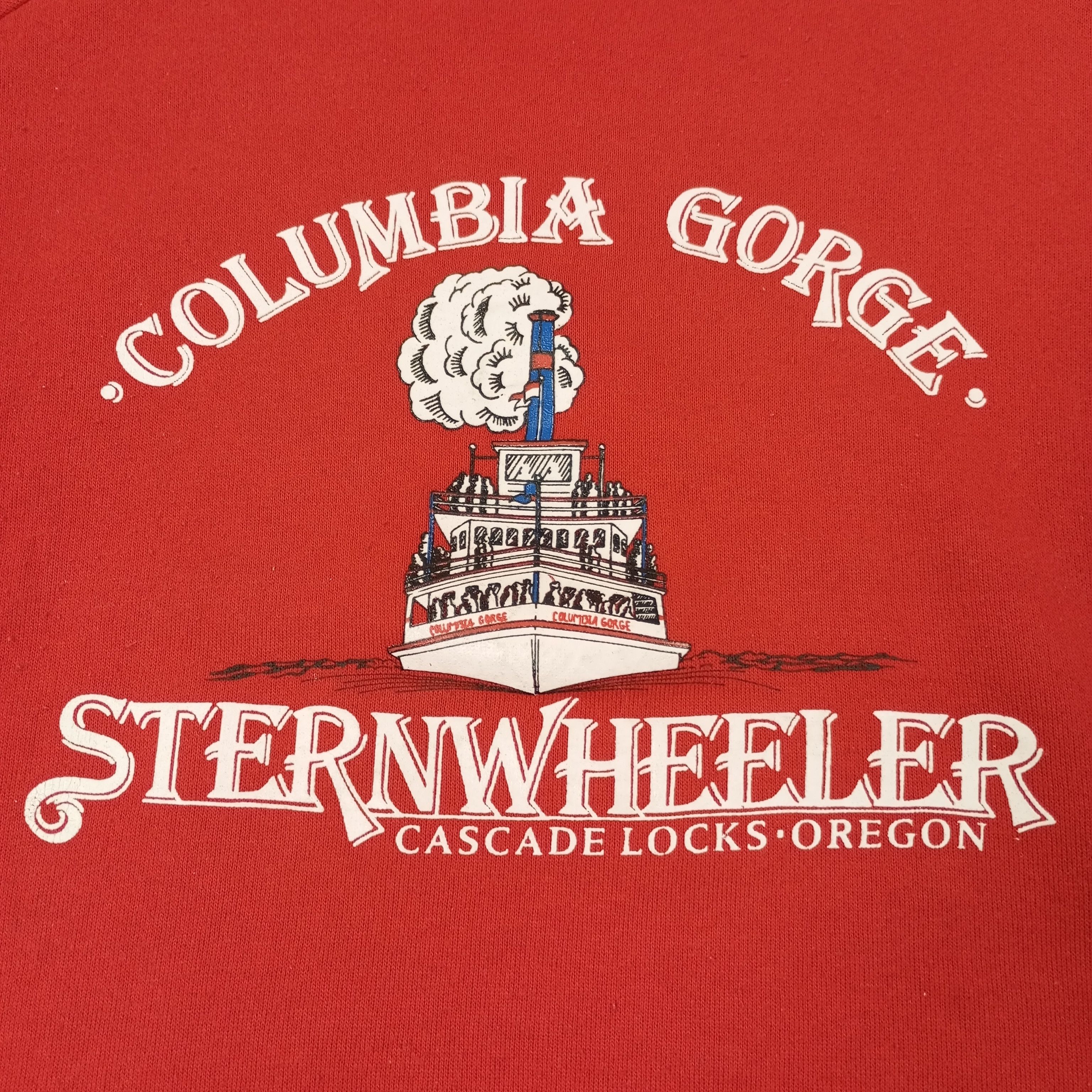 Vintage Columbia Gorge Vintage Sweatshirt c253n4 Size US M / EU 48-50 / 2 - 2 Thumbnail