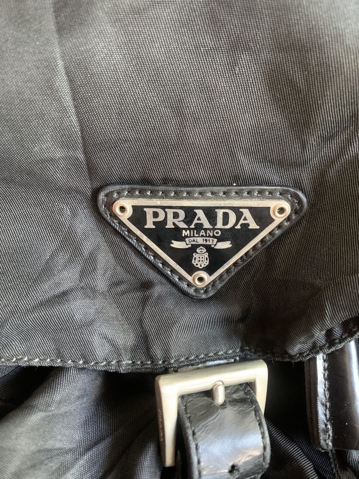 Prada Prada Authentic Vintage Vela Nylon Mini Backpack Size ONE SIZE - 3 Thumbnail