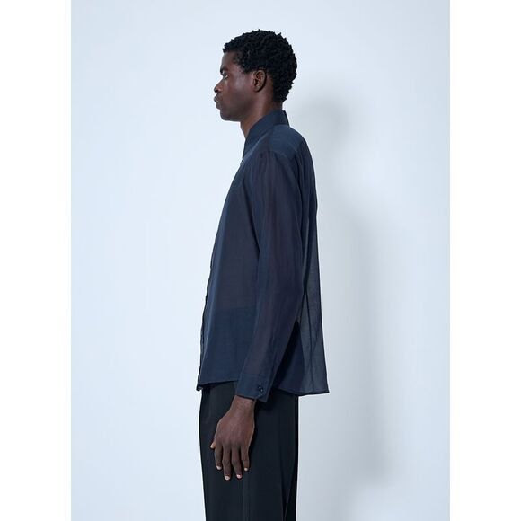 Saint Laurent Paris o1s1wg110126 826663 Chemise S66m Simple Couche Shirt Blue Size US M / EU 48-50 / 2 - 3 Thumbnail