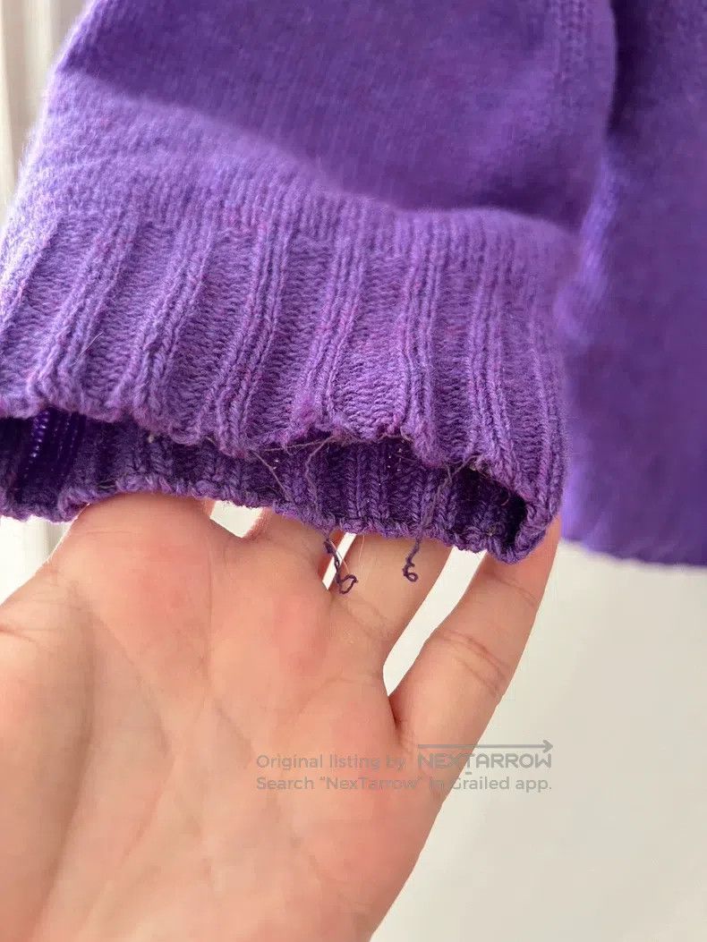 Comme des Garcons Comme Des Garcons Purple sweater Size S / US 4 / IT 40 - 6 Thumbnail