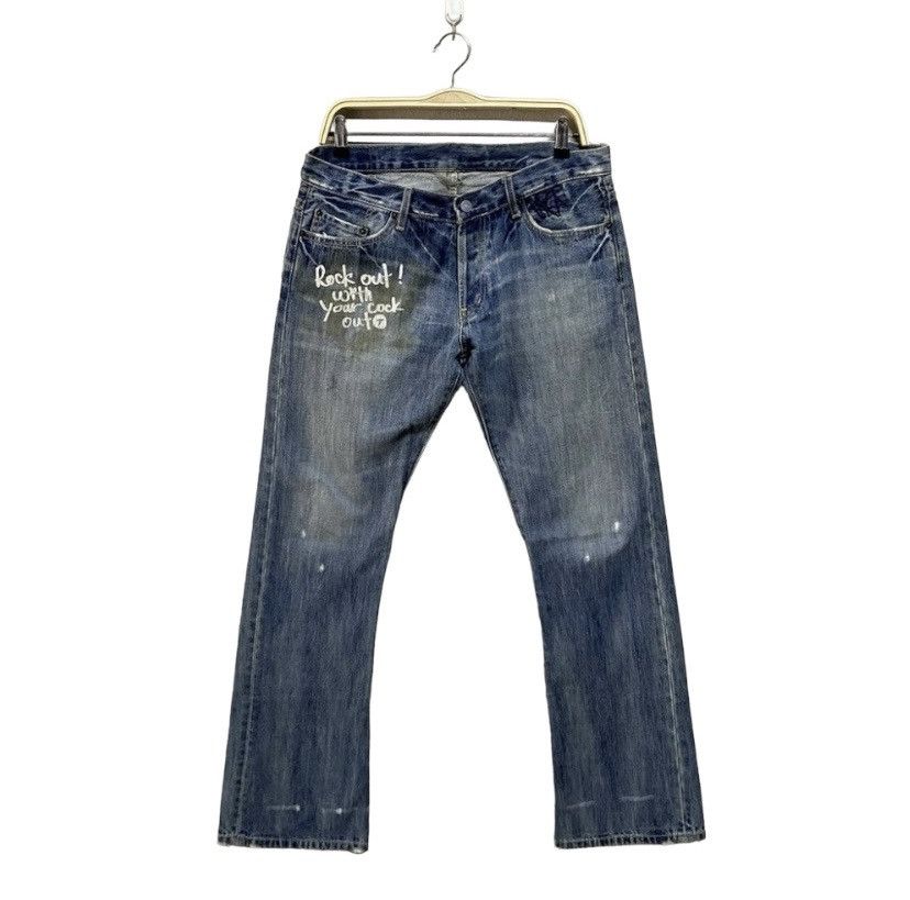 Hysteric Glamour Hysteric Glamour Rock Out Jeans Size US 34 / EU 50 - 2 Thumbnail