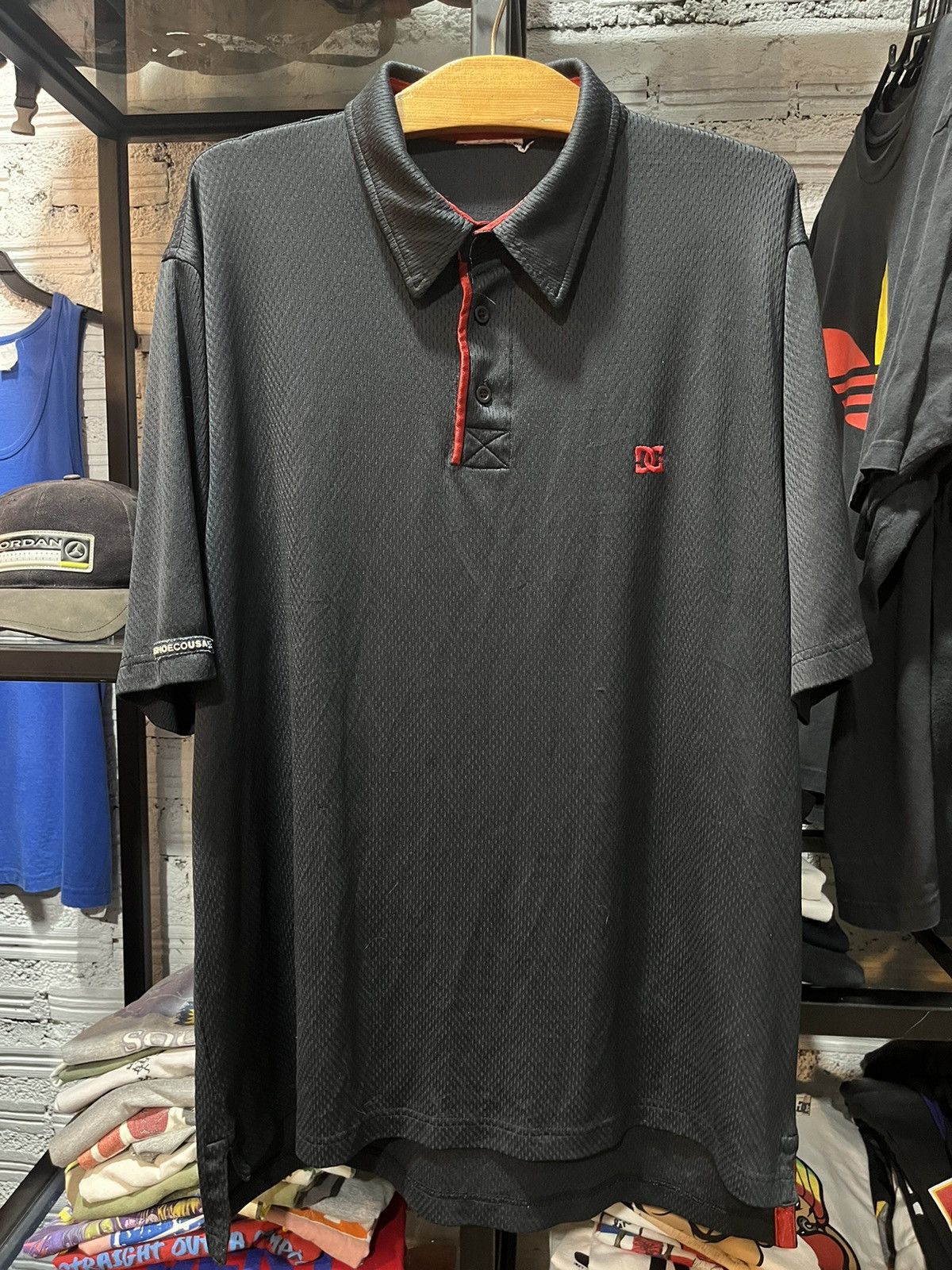 DC DC Shoe Co. Skateboard Polo Shirt Logo Size US XL / EU 56 / 4 - 1 Thumbnail