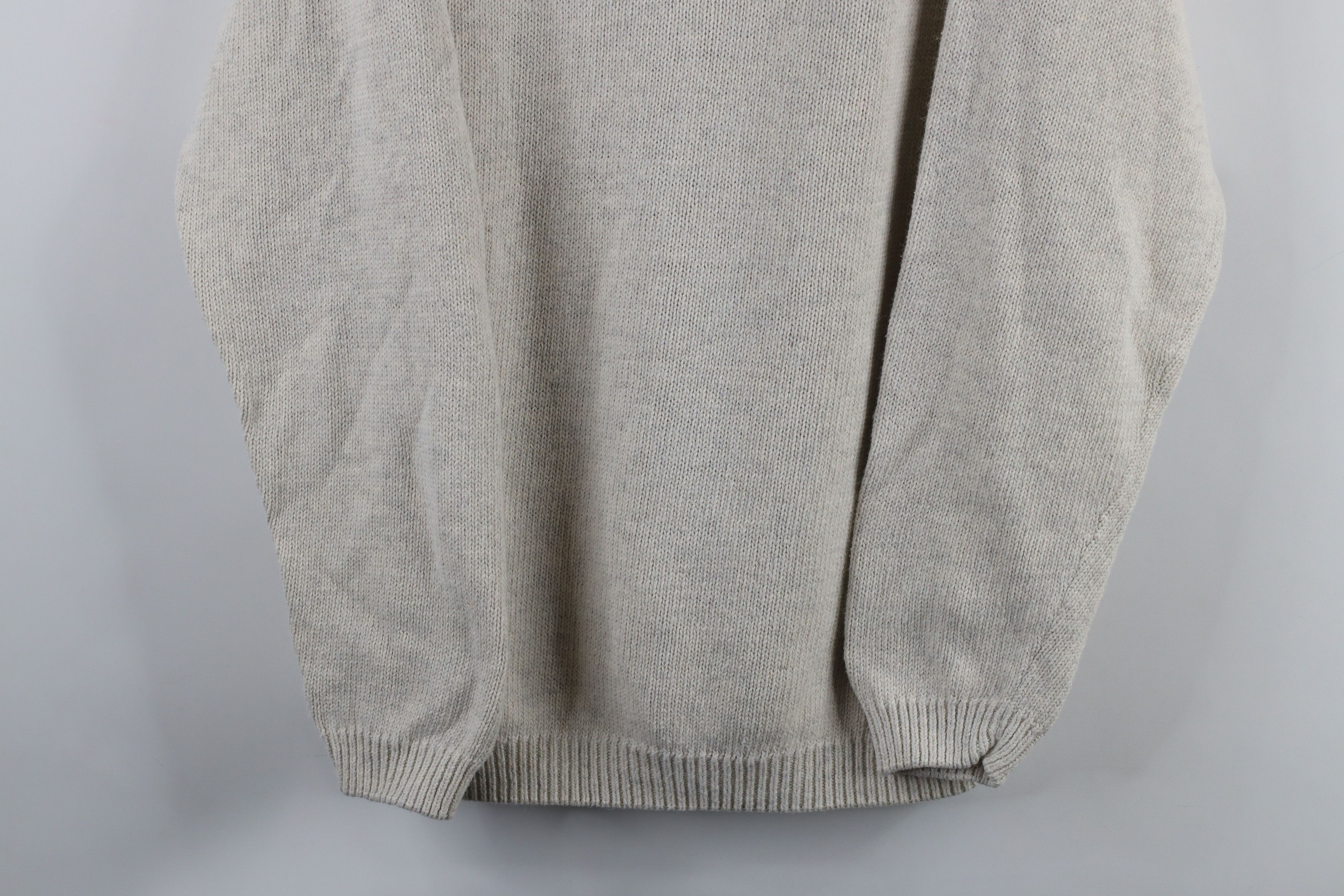 Vintage Vintage 90s Streetwear Striped Cotton Blend Knit Sweater Size US M / EU 48-50 / 2 - 3 Thumbnail
