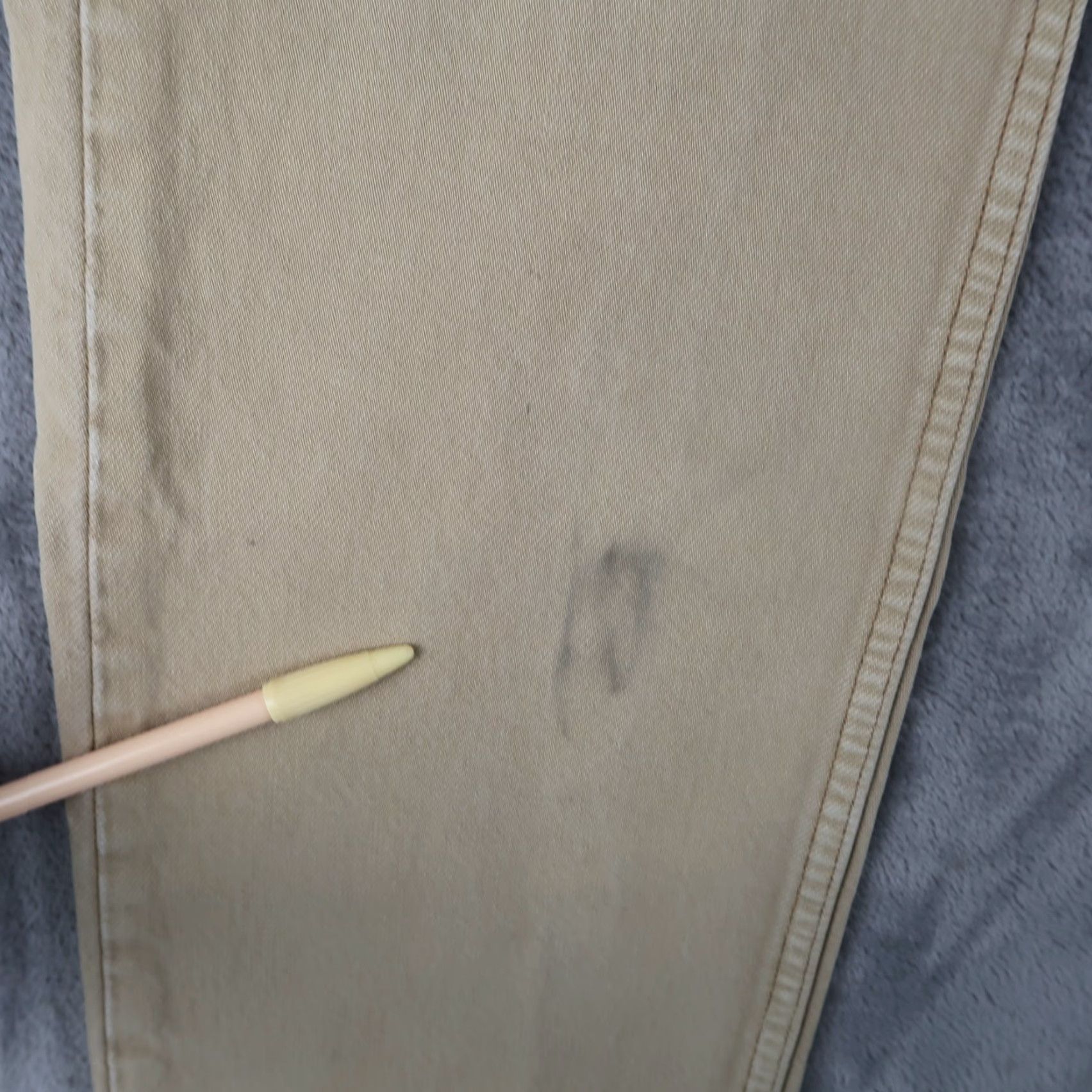 Levi's VINTAGE Levi's 501 Jeans Straight Fit Size 31x32 Khaki Distressed 90s Mens USA Size US 31 - 6 Thumbnail