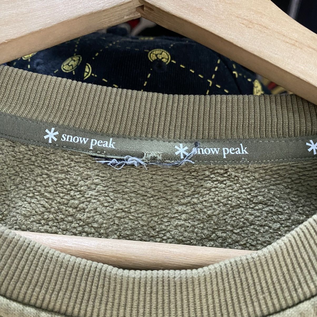 Snow Peak Snow Peak Utility Pocket Tactical Sweatshirt Crewneck Size US L / EU 52-54 / 3 - 11 Thumbnail