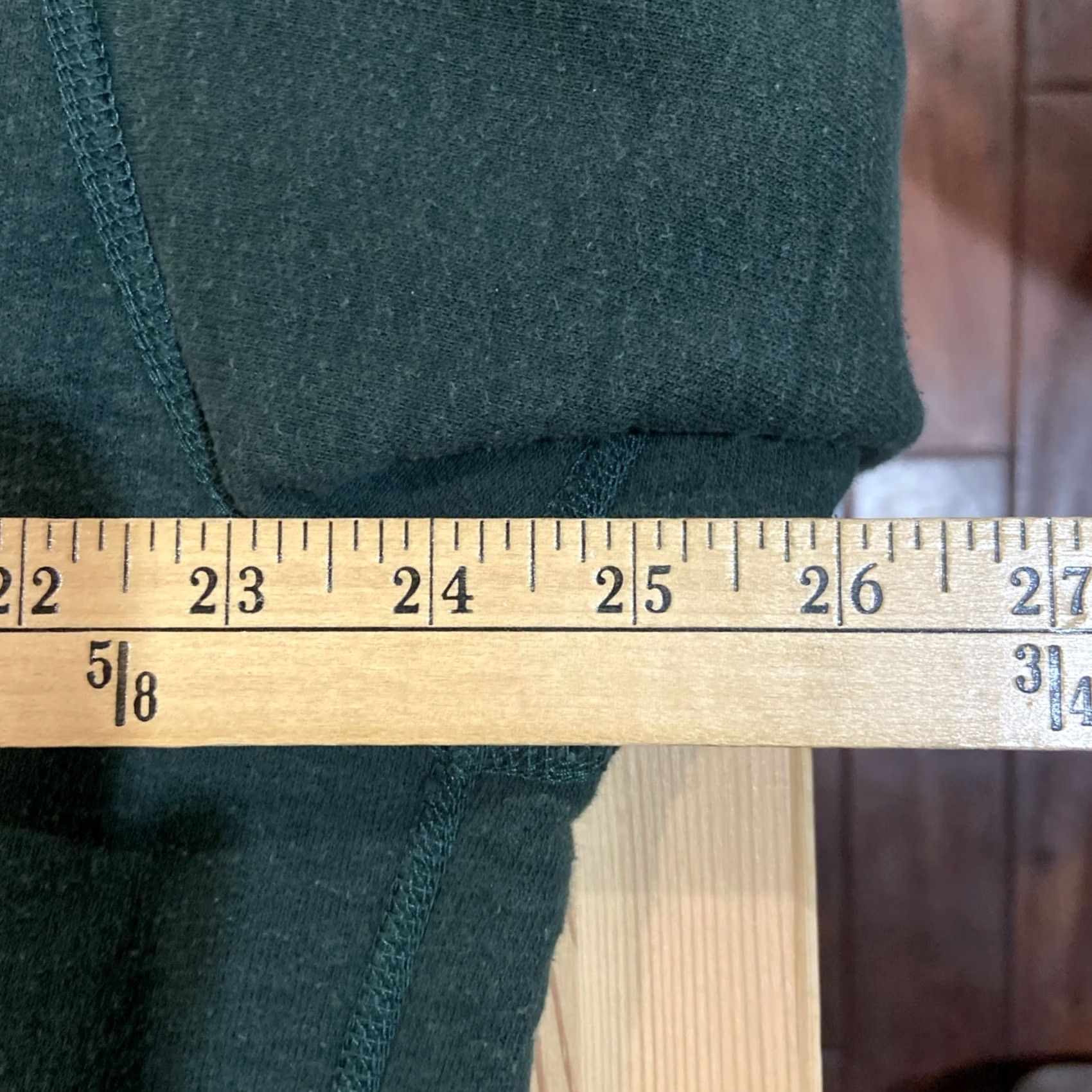 MILLY VINTAGE Cotton Mill Men's Sweater Pullover Size XL Green 100% Cotton Canada CA 19247 Long Sleeve Round Neck Size US XL / EU 56 / 4 - 3 Thumbnail