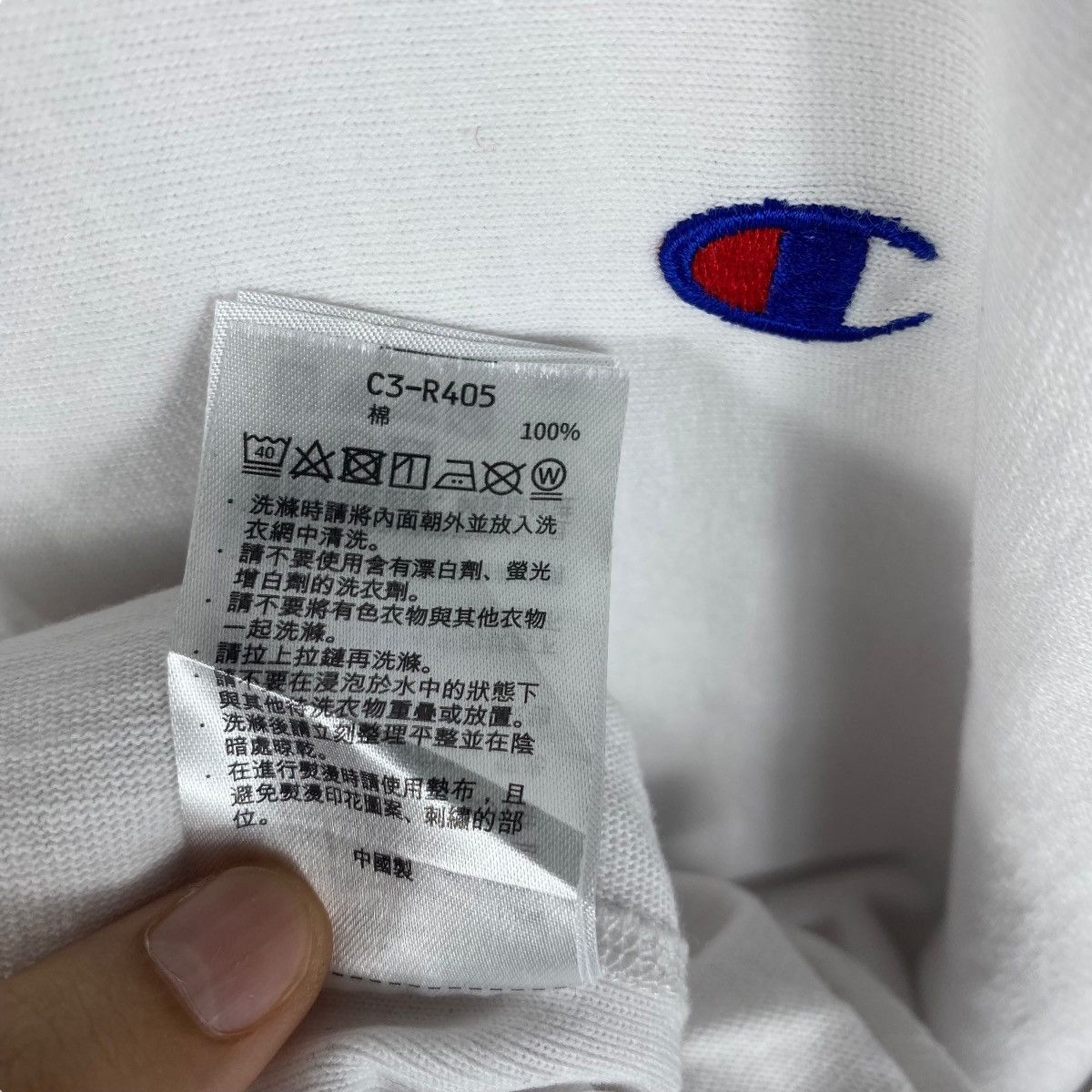 Champion CHAMPION Two Tones Sleeve Reverse Weave Tee Shirt Large Size Size US L / EU 52-54 / 3 - 10 Thumbnail
