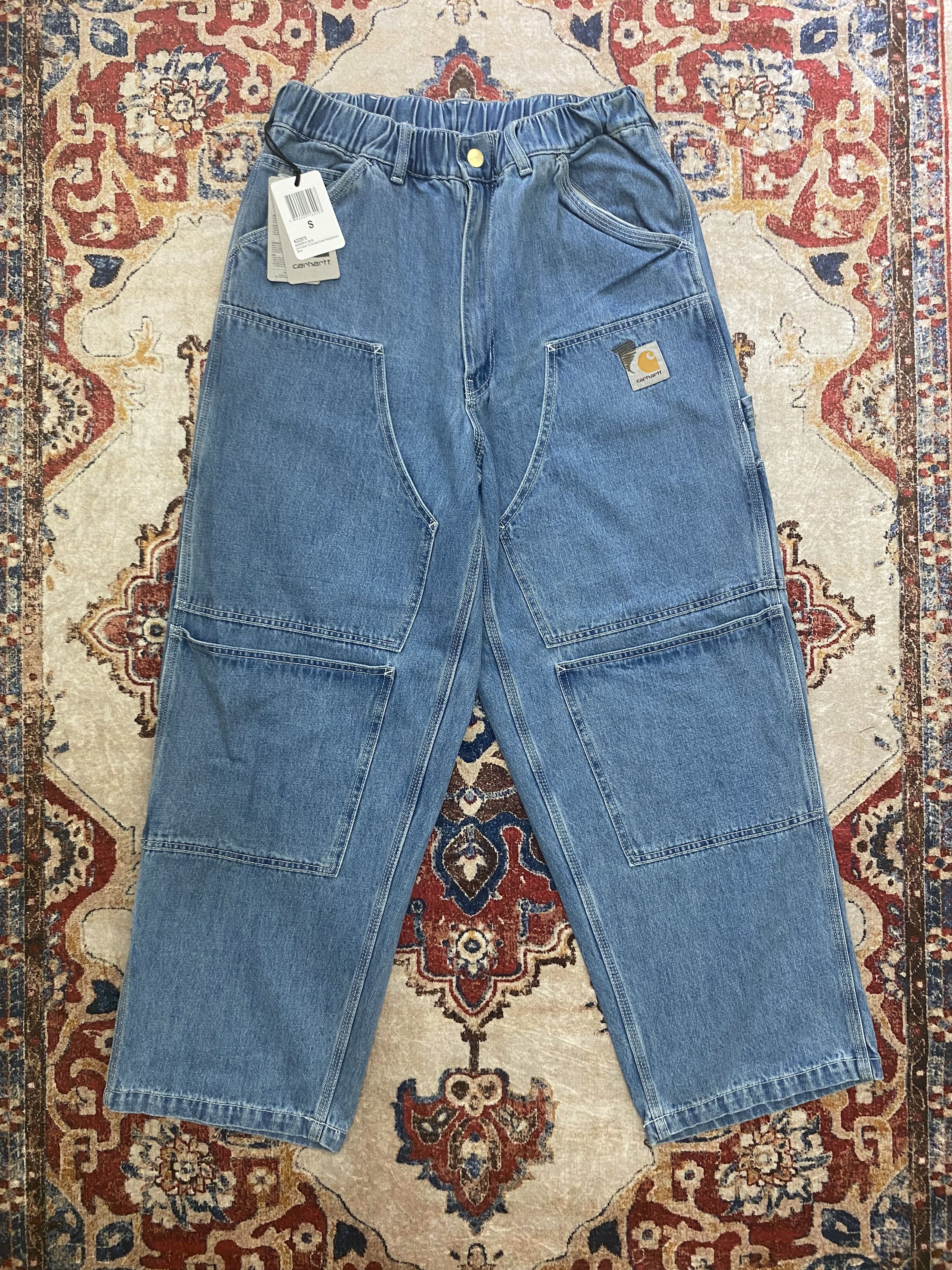 Carhartt WIP x Invincible 15 Double Knee Pants (Denim)