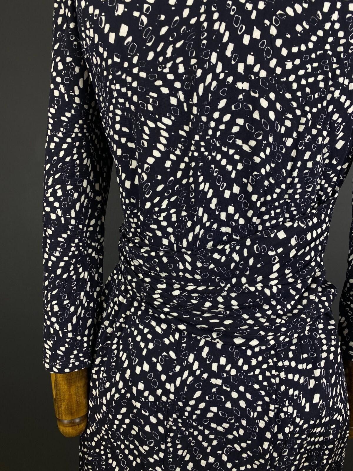 Designer Max Mara Studio Blue Desiner 3/4 Sleeve Midi Dress Size L Size L / US 10 / IT 46 - 9 Thumbnail