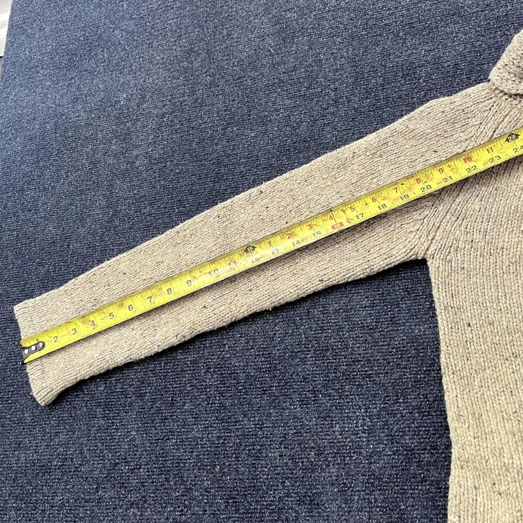 Vintage VINTAGE Max Studio Sweater Womens XS Beige Lambswool Blend Button Front Size XS / US 0-2 / IT 36-38 - 7 Thumbnail
