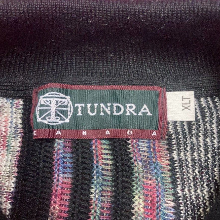 Tundra Canada VTG Tundra Canada Sweater 3D Knit Textured Cosby Biggie 90s Size US XL / EU 56 / 4 - 4 Thumbnail