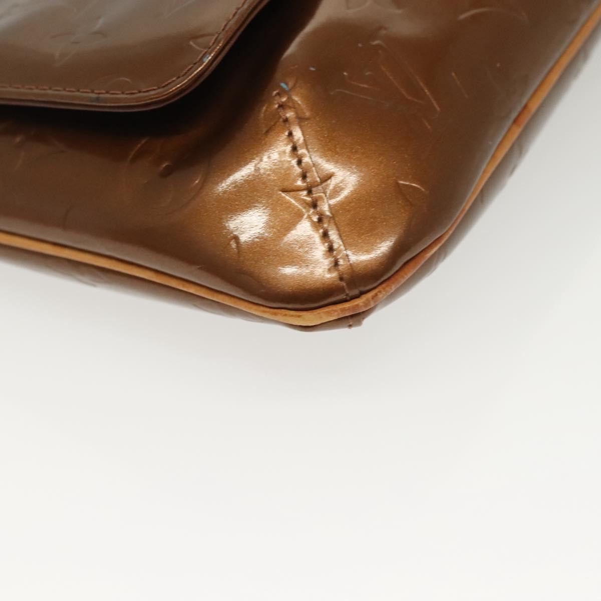 Louis Vuitton LOUIS VUITTON Monogram Vernis Thompson Street Bag Bronze Size ONE SIZE - 14 Thumbnail