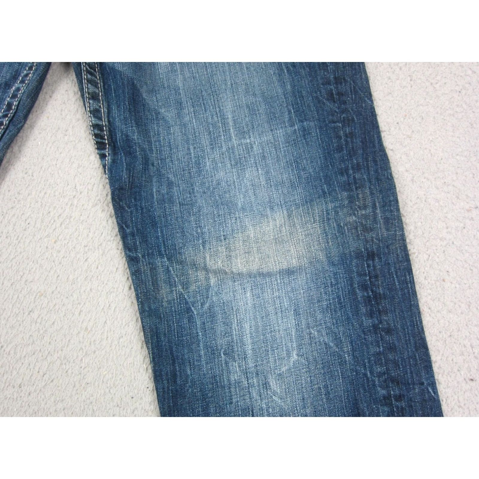 Vintage Buckle BKE Tyler Straight Leg Jeans Adult W 32 L 34 Blue Denim Pants Casual Mens Size US 32 / EU 48 - 2 Thumbnail