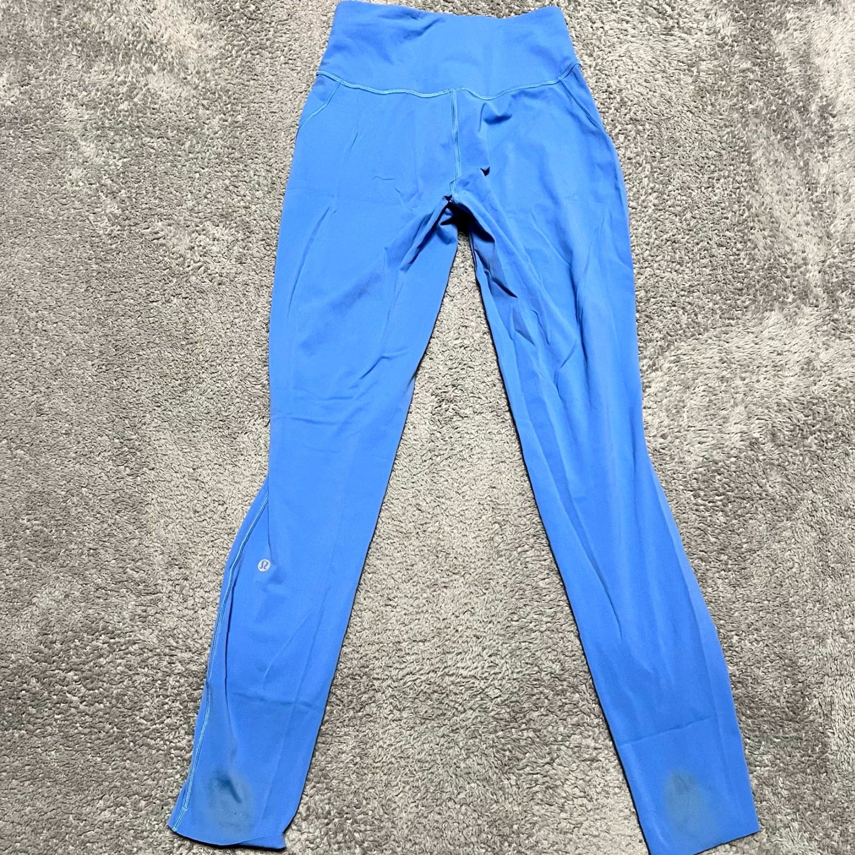 Lululemon Lululemon Leggings Pants Womens 6 Base Pace High Rise Nulux Blue Cropped Women Size 6 Womens Size 28" / US 6 / IT 42 - 5 Thumbnail