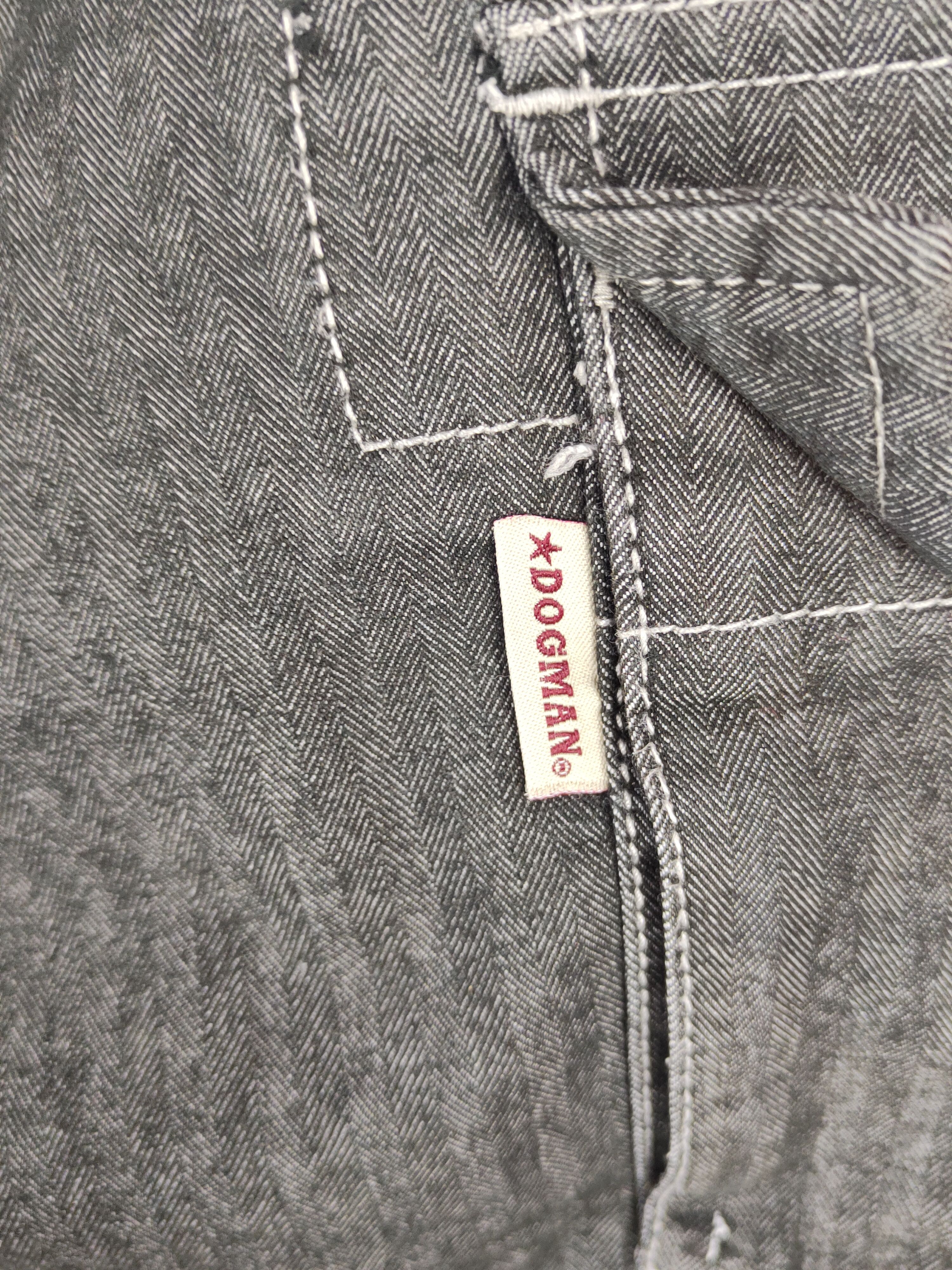 Japanese Brand Dogman Black Faded Multipocket Soft Jeans #S1877 Size US 35 - 10 Thumbnail