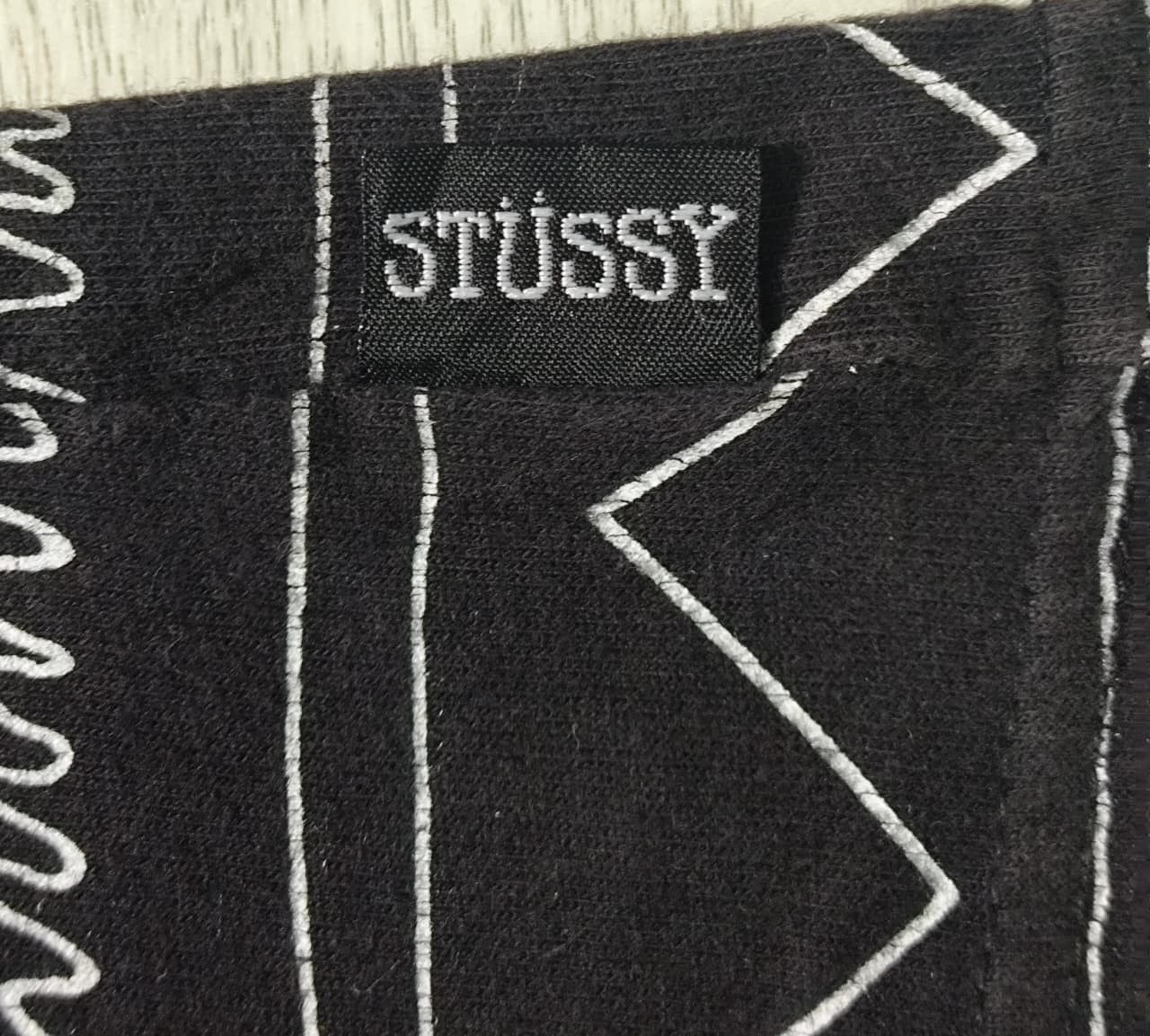 Stussy Stussy 00's OLD STUSSY All-Over Print T-Shirt Black Size US M / EU 48-50 / 2 - 4 Thumbnail