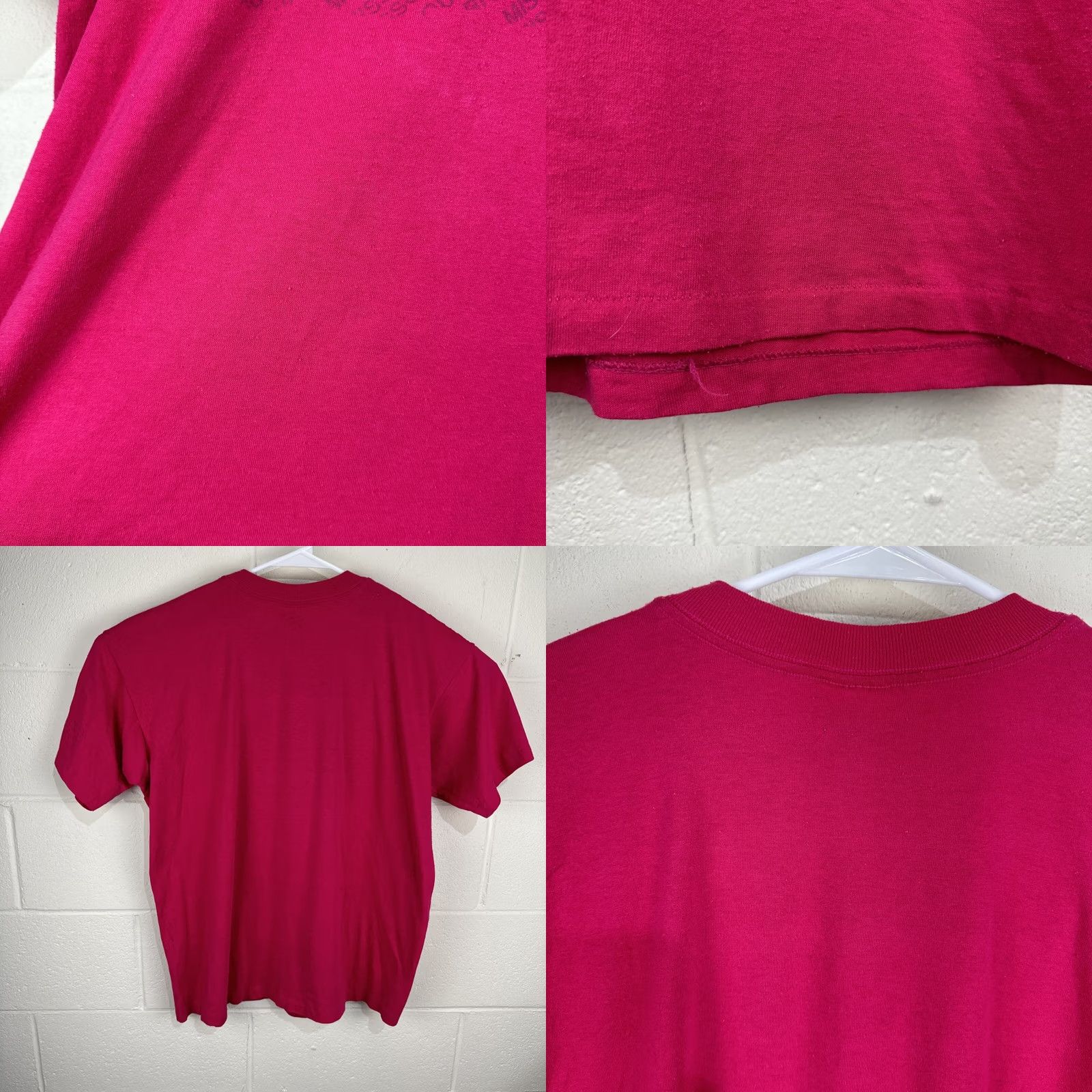 Vintage VINTAGE Kansas City T Shirt Adult XL Pink Missouri MO Destination Logo Graphic Print 90s Kansas City Mens Size US XL / EU 56 / 4 - 9 Thumbnail