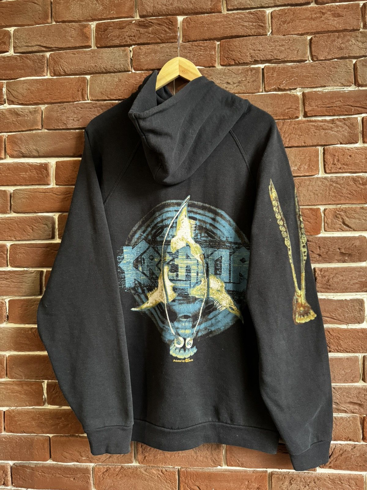 Band Tees Vintage 90s Kreator Thrash Metal Band Hoodie L black Size US L / EU 52-54 / 3 - 1 Thumbnail