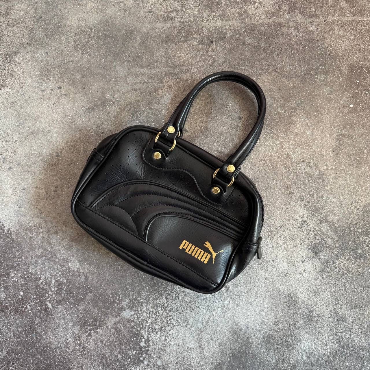 Puma Puma Vintage Y2K Total Black Handle Bag Size ONE SIZE - 1 Thumbnail