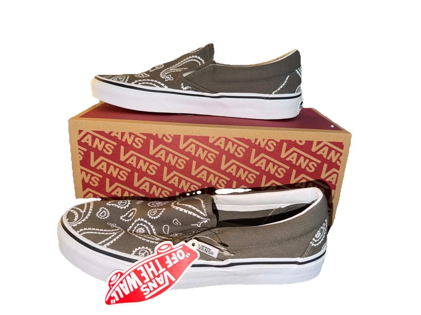 Vans Vans Classic Slip-On Shoes with Paisley Print Size US 7.5 / IT 37.5 - 3 Thumbnail