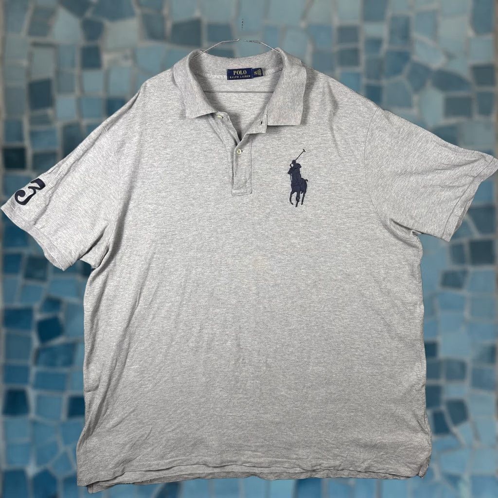 Polo Ralph Lauren Polo Ralph Lauren Shirt Men 4XLT Polo Big Pony Cotton Short Sleeve Preppy Size US XXL / EU 58 / 5 - 1 Thumbnail