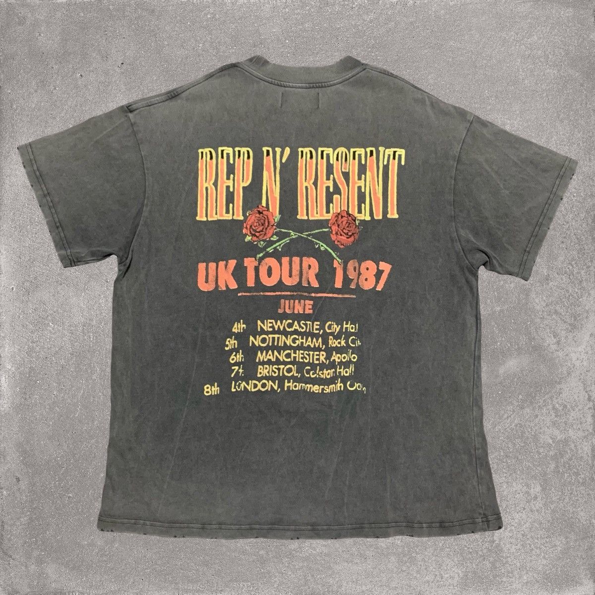 Represent Clo. Represent Medium Rep N Resent Vintage Grey Tee Size US M / EU 48-50 / 2 - 2 Thumbnail