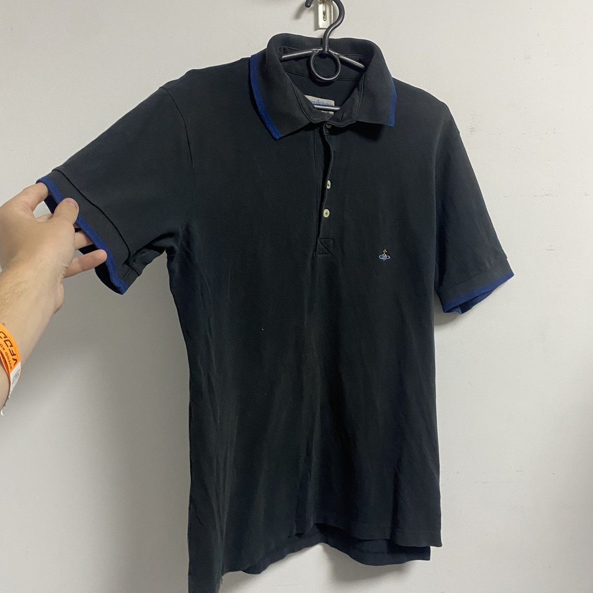 Vivienne Westwood Vintage Vivienne Westwood Polo Shirt Logo Orb Basic Y2k Size US XL / EU 56 / 4 - 3 Thumbnail