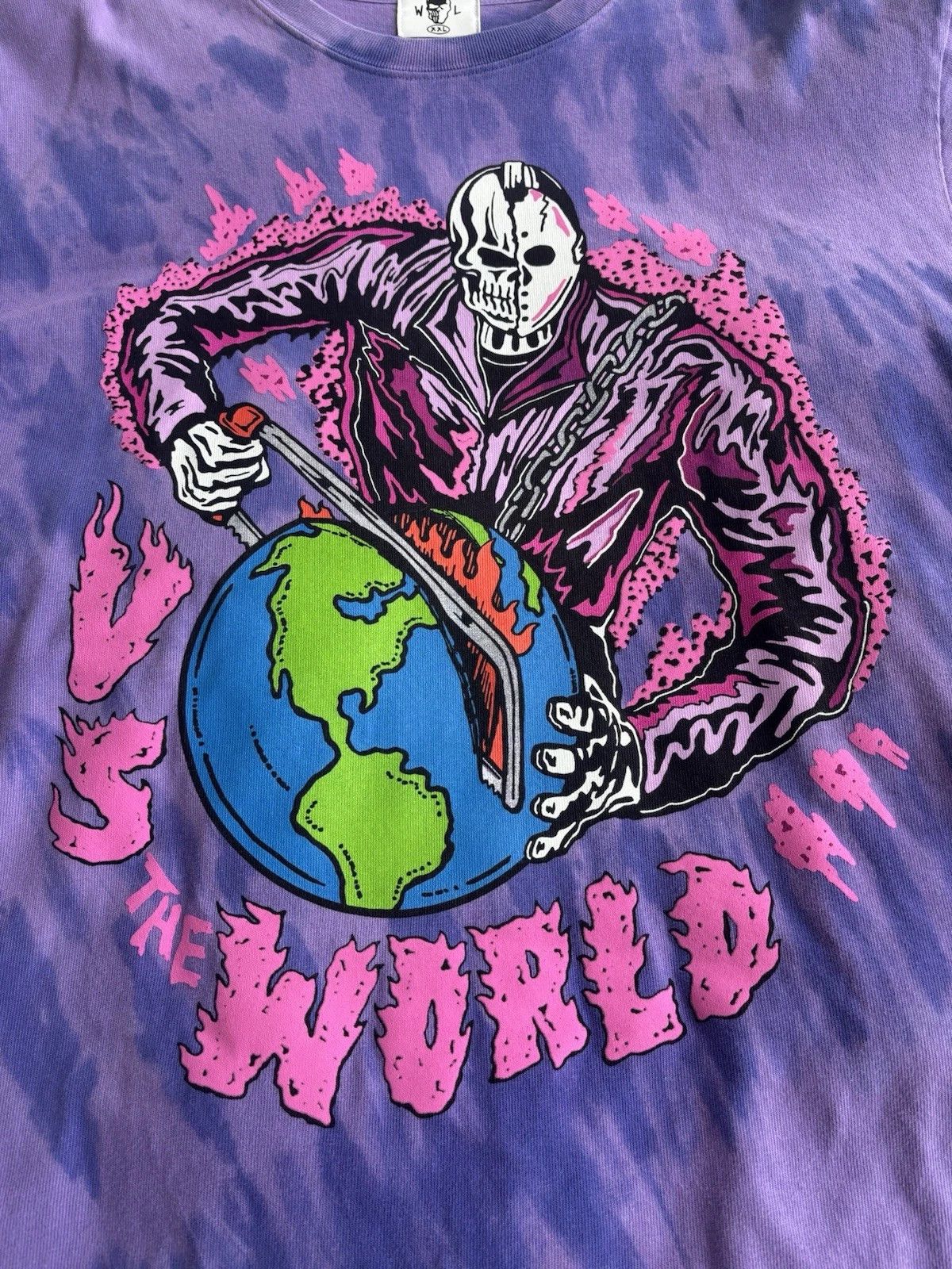 Warren Lotas WARREN LOTAS Vs The World Purple T-Shirt XXL Size US XXL / EU 58 / 5 - 5 Thumbnail