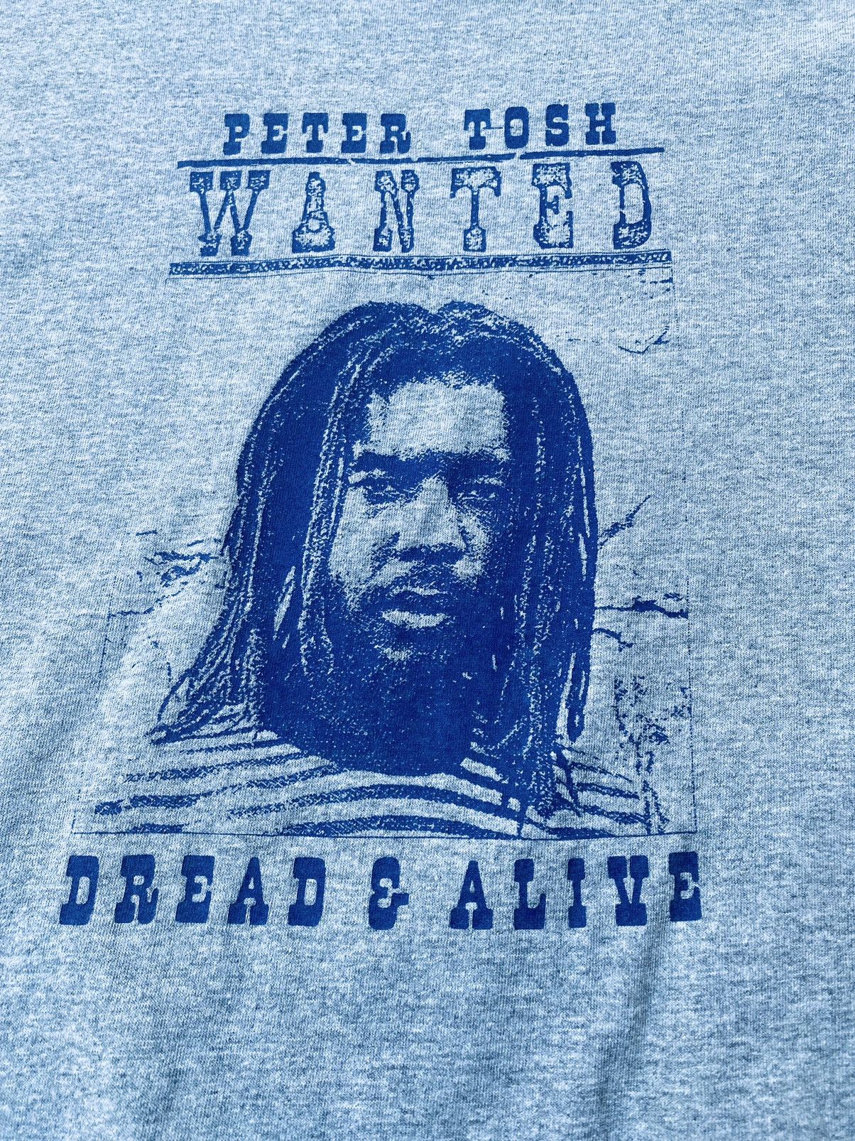 Band Tees Vintage Peter Tosh Dread Alive Long Sleeve Size US L / EU 52-54 / 3 - 3 Thumbnail