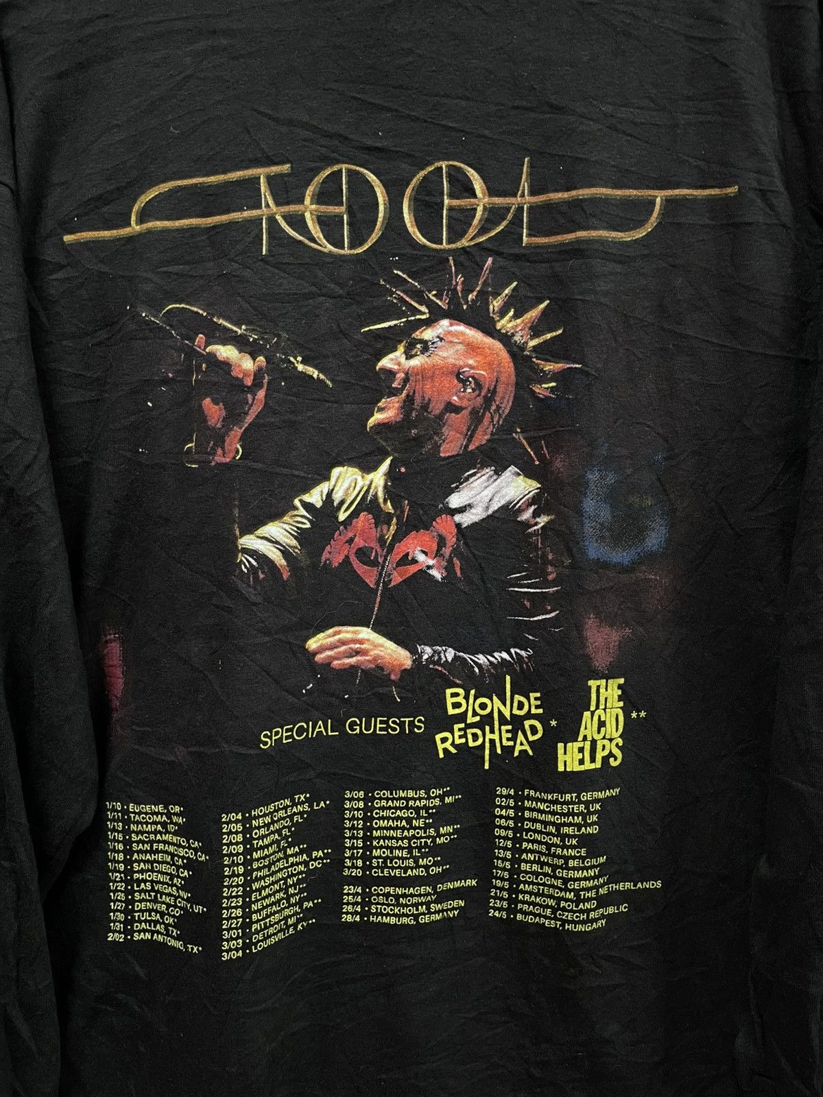Band Tees Band Tool Tour Tee🔥🔥🔥 Size US L / EU 52-54 / 3 - 6 Thumbnail