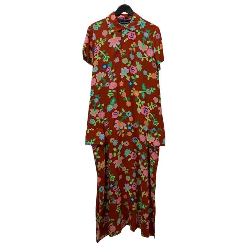 Other Comme Des Garcons Mainline Floral Shirt Dress Size S / US 4 / IT 40 - 1 Thumbnail