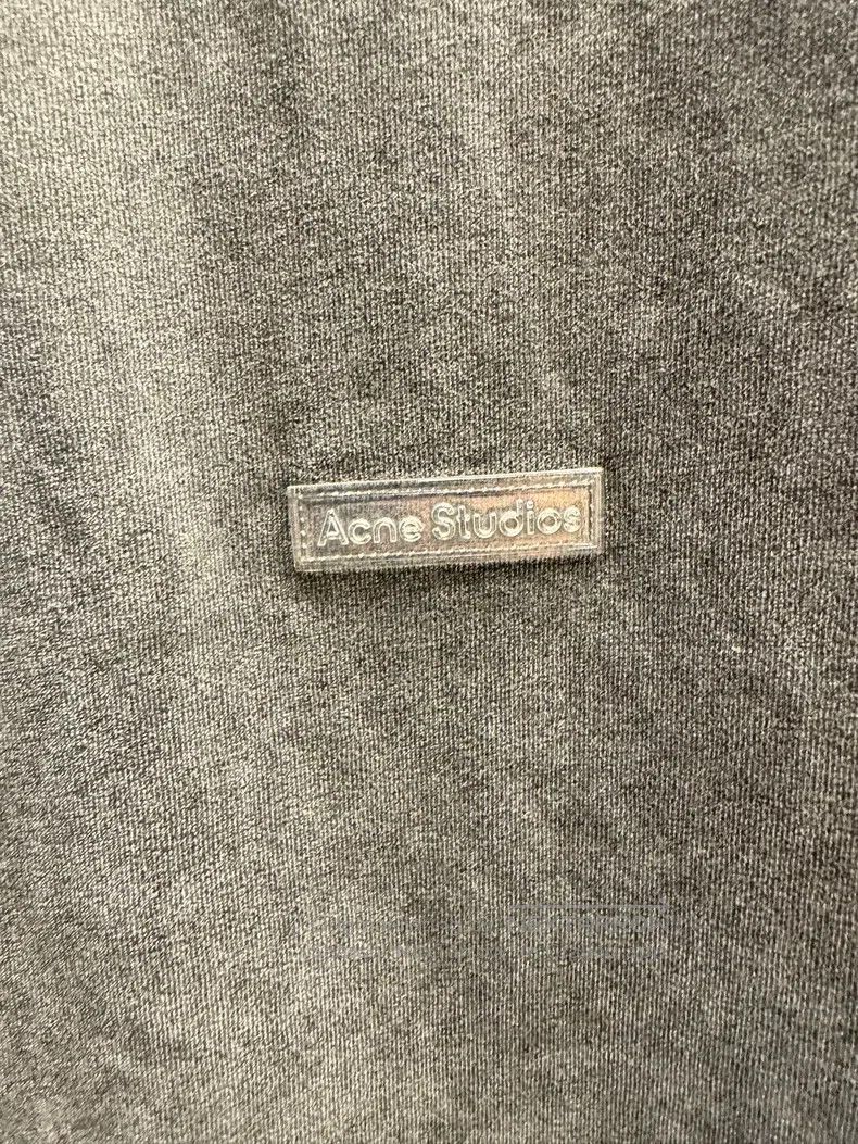 Acne Studios Acne Studios 24ss washed black towel-textured short-sleeve Size US XL / EU 56 / 4 - 4 Thumbnail