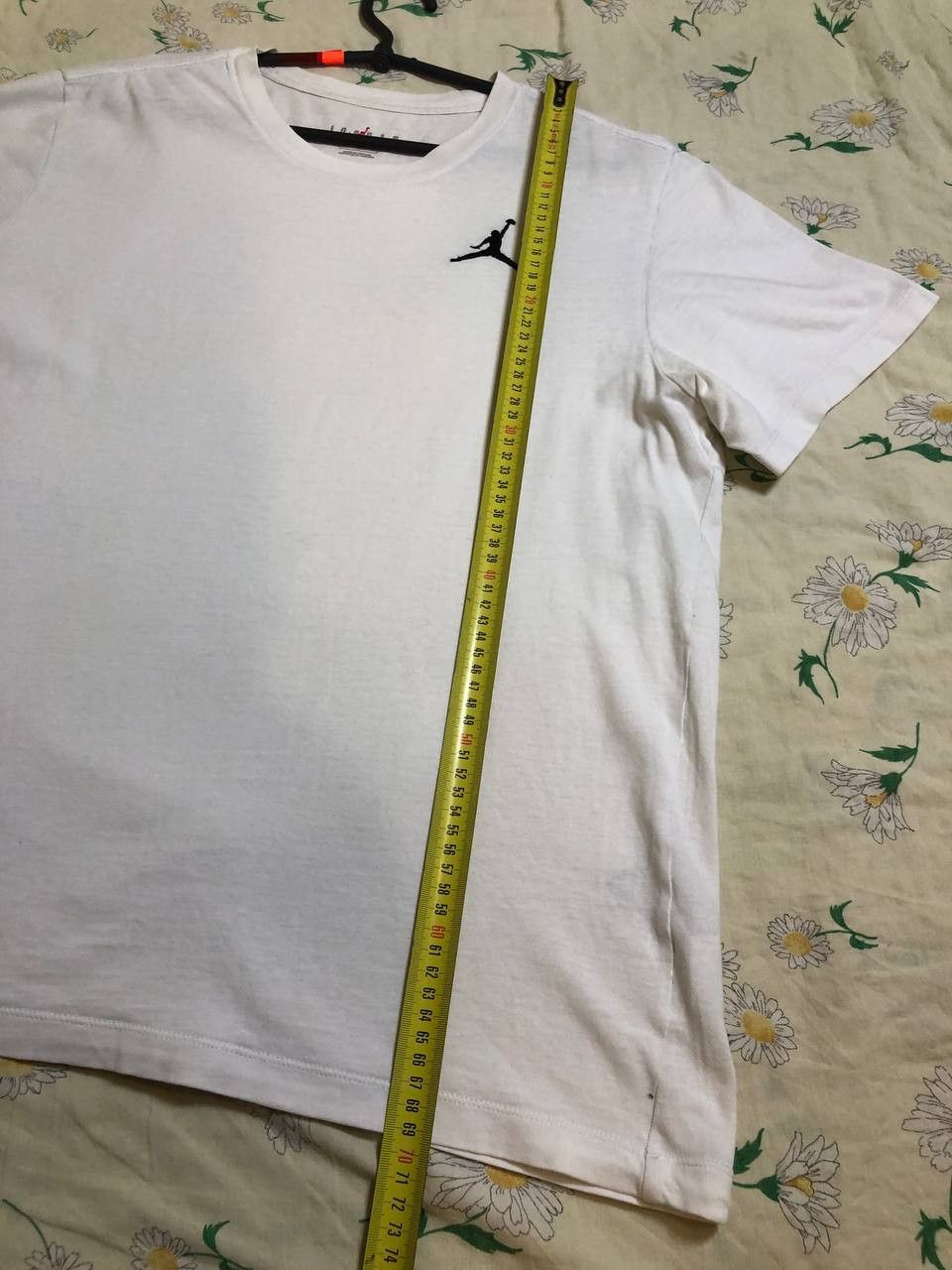 Nike Nike Air Jordan Men's White T-Shirt Black Small Jumpman Logo Size US L / EU 52-54 / 3 - 5 Thumbnail