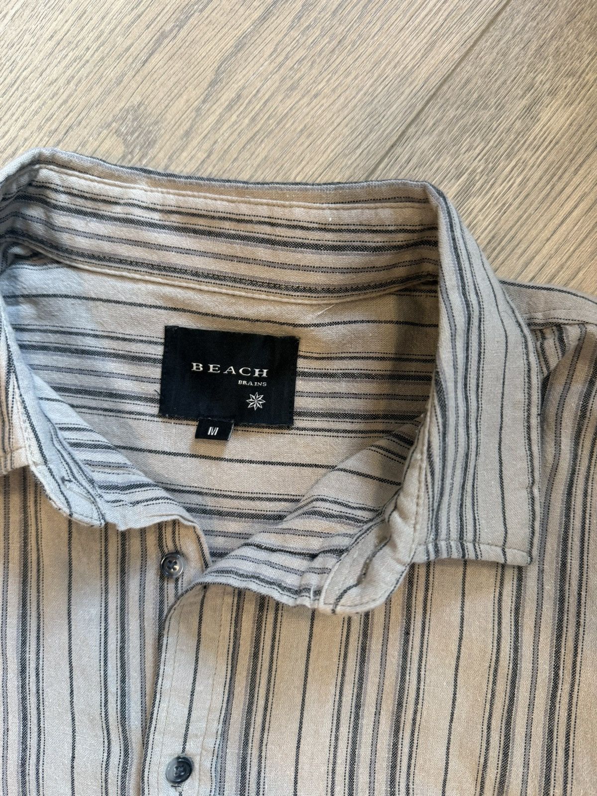 Other Beach Brains Linen Button Down Shirt Size US M / EU 48-50 / 2 - 5 Thumbnail