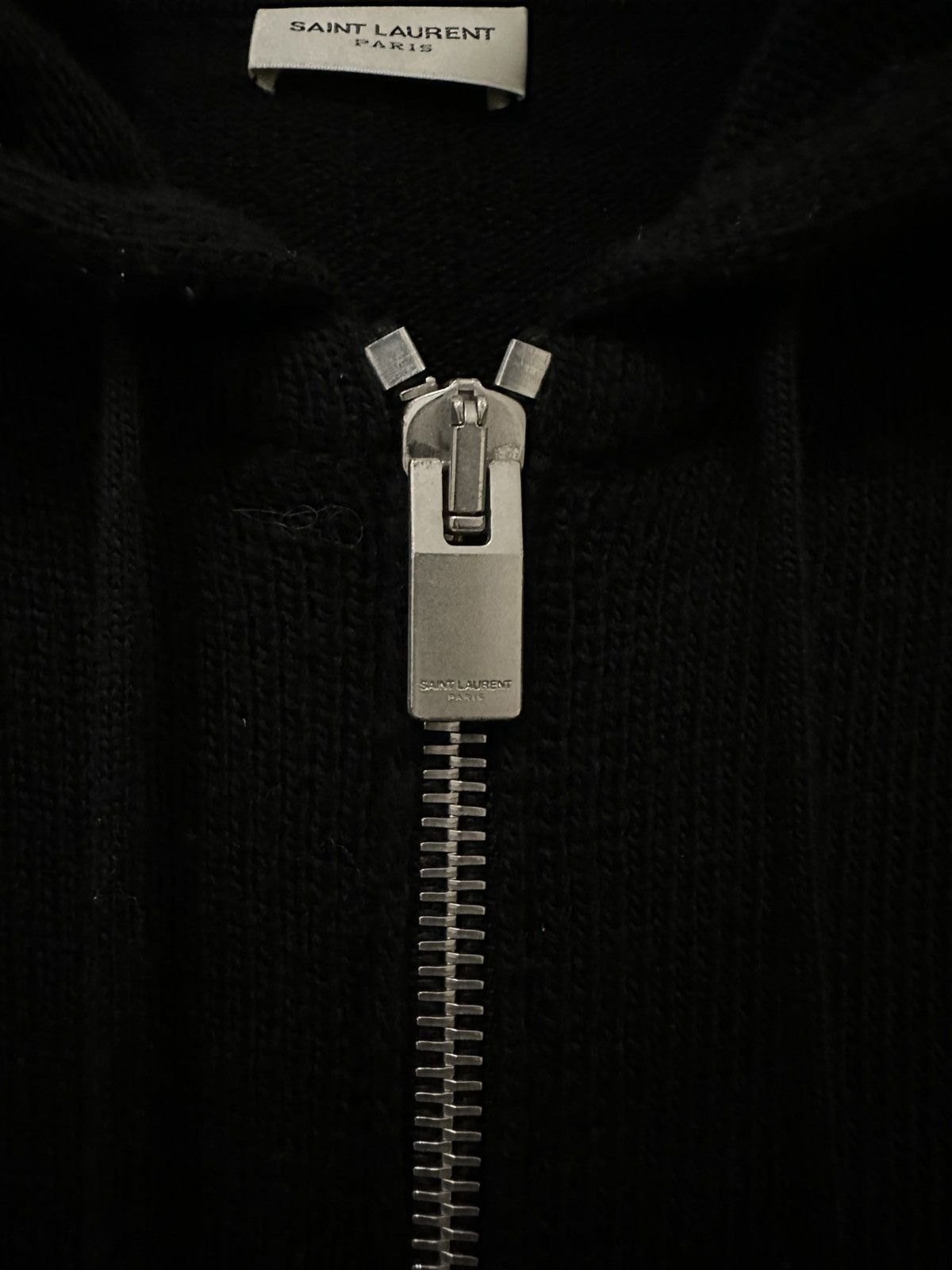 Saint Laurent Paris Saint Laurent 2013 Cashmere Lamb leather elbow Hoodie L Size US L / EU 52-54 / 3 - 5 Thumbnail