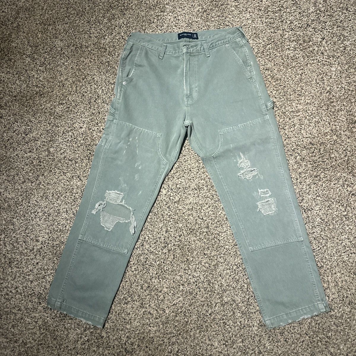 Abercrombie & Fitch Abercrombie double knee pants Size US 32 / EU 48 - 1 Thumbnail