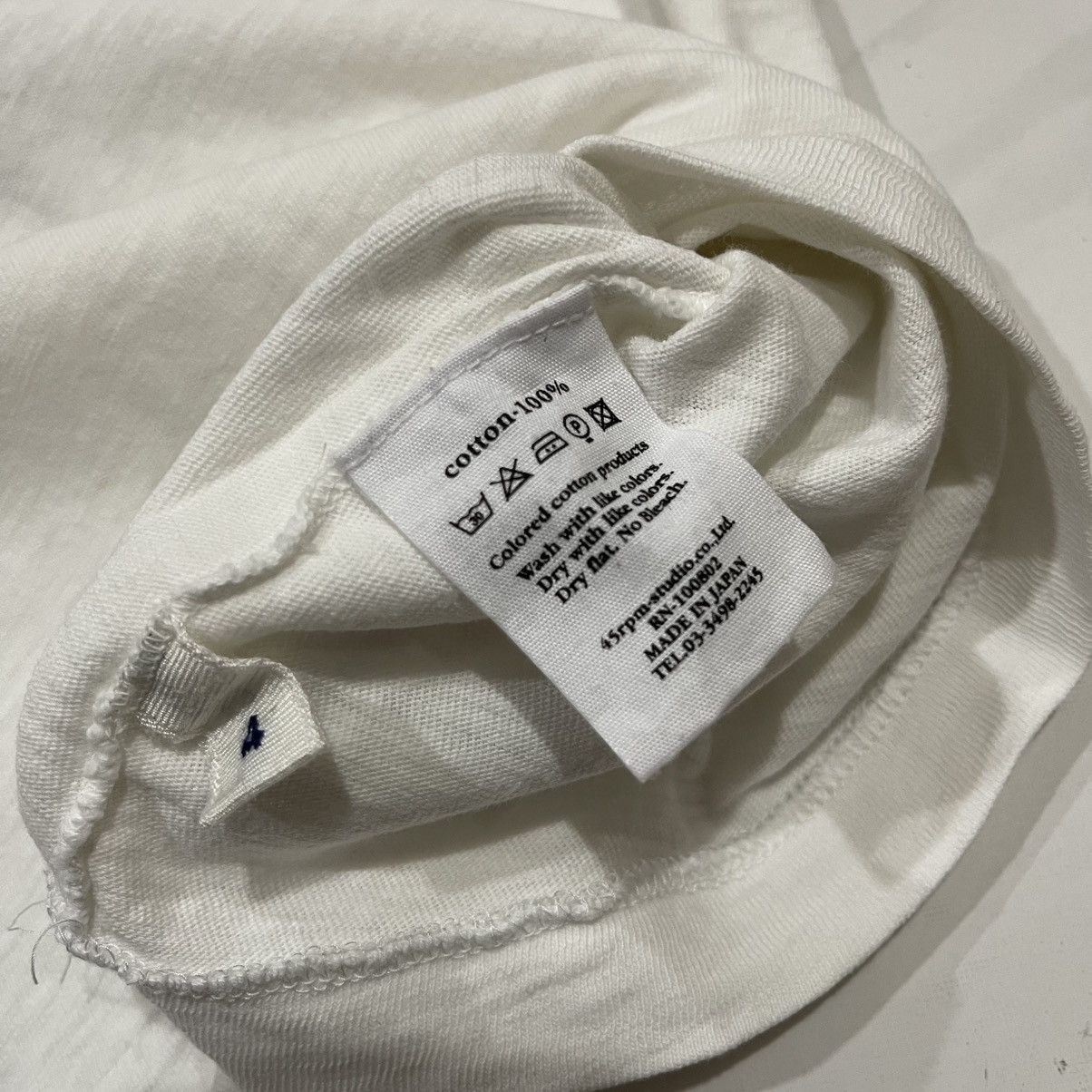 45rpm × Japanese Brand Vintage 45rpm logo tee Size US L / EU 52-54 / 3 - 6 Thumbnail