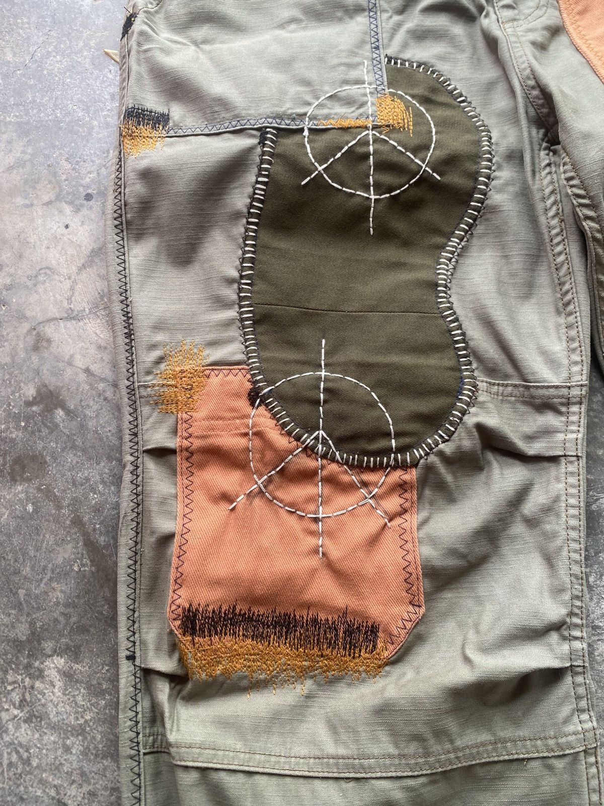 Kapital Repaired Patchwork Army Pant KAPITAL GREG LAUREN STYLE Size US 33 - 5 Thumbnail