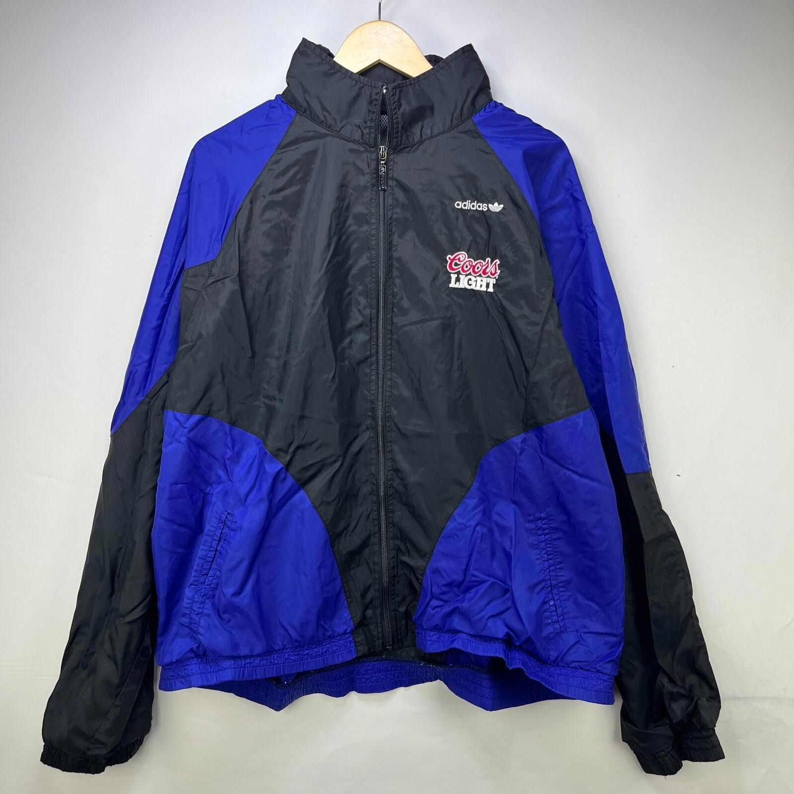 Nike Vintage 90s Adidas Coors Windbreaker Jacket XL Size US XL / EU 56 / 4 - 1 Thumbnail