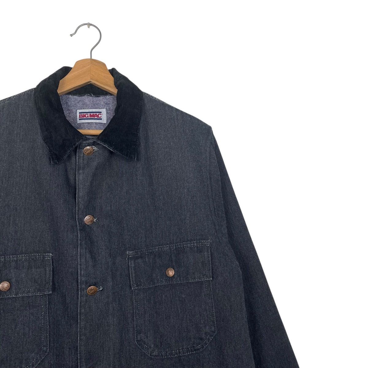 Big Mac Vintage 90s Big Mac Chore Denim Jacket Size US M / EU 48-50 / 2 - 5 Thumbnail