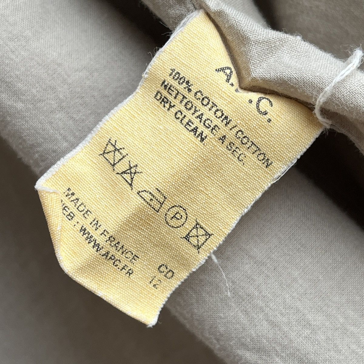A.P.C. A.P.C TACTICAL UTILITY MULTIPOCKET JACKET FRANCE Size US S / EU 44-46 / 1 - 17 Thumbnail