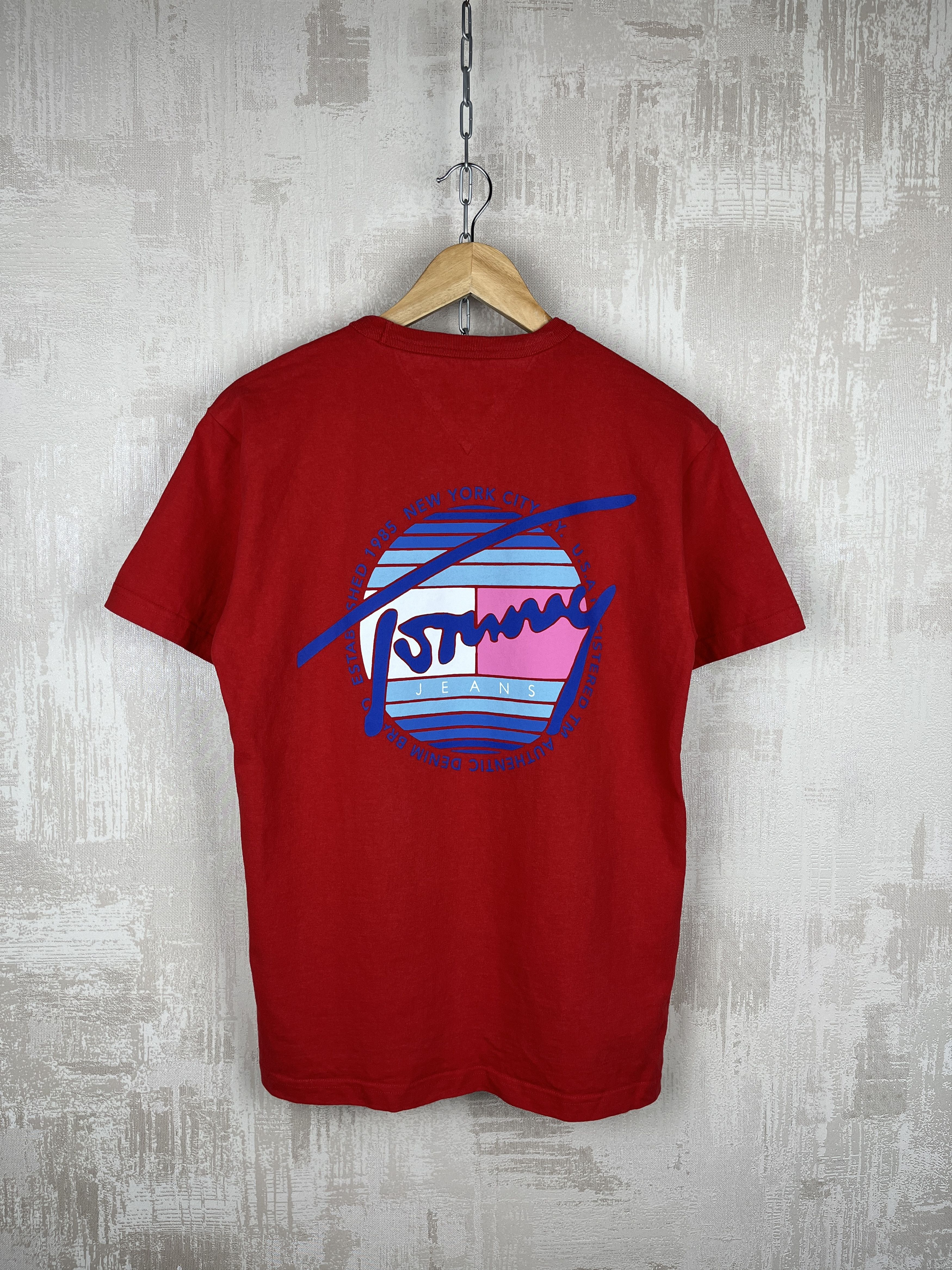 Tommy Hilfiger Tommy Hilfiger Tommy Jeans Big Logo Back T-shirt Size US S / EU 44-46 / 1 - 1 Thumbnail